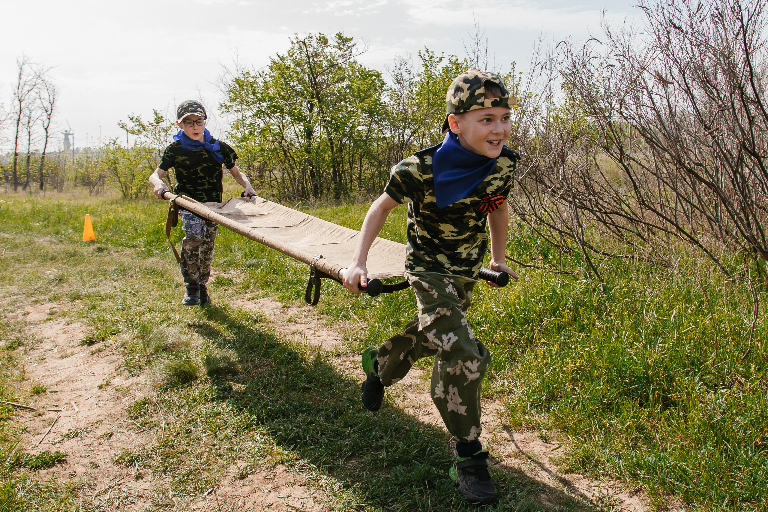 Игра «Зарница» в лицее 8 «Олимпия». Фотограф в Волгограде Норченко Светлана