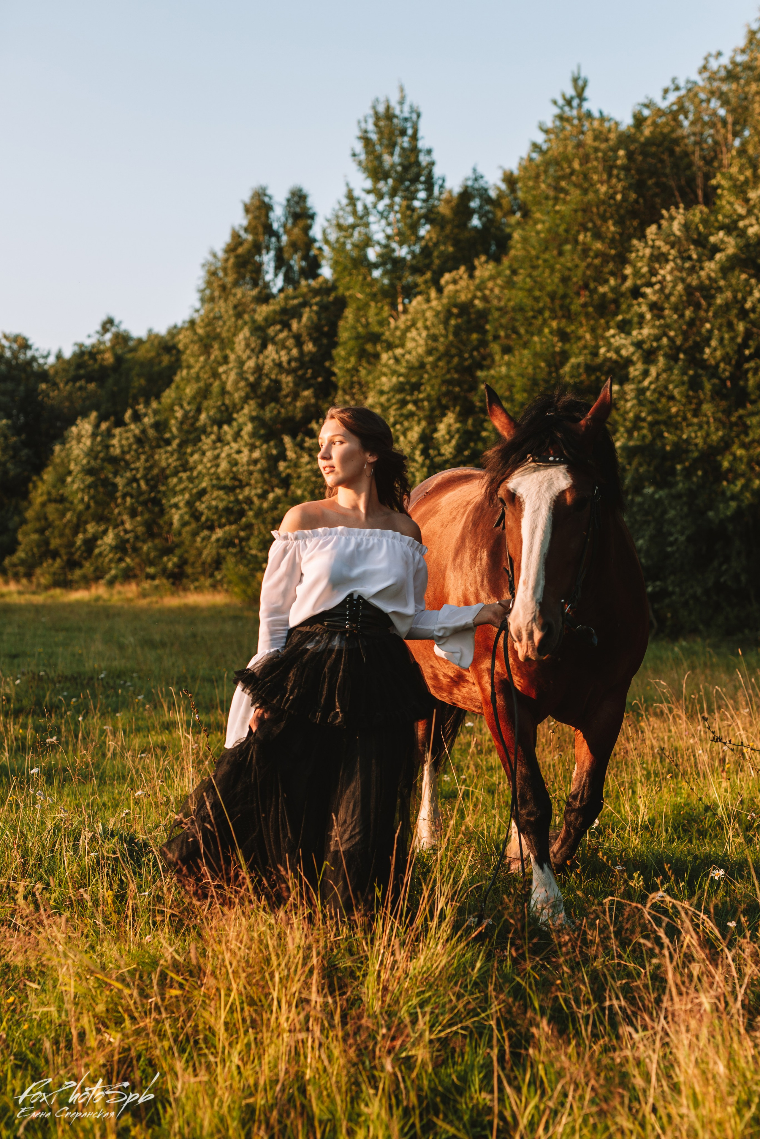 С лошадками. Фотограф в Санкт-Петербурге и Ленинградской области