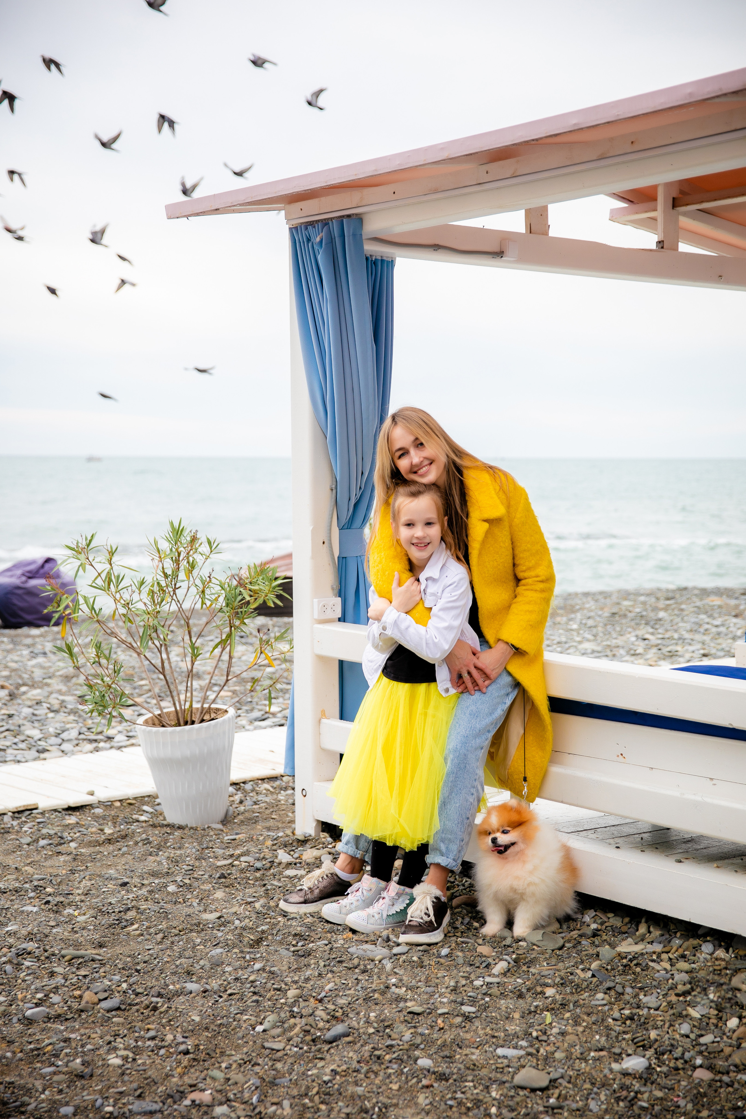 Мама и дочь. Семейный фотограф Якимова Полина в Сочи