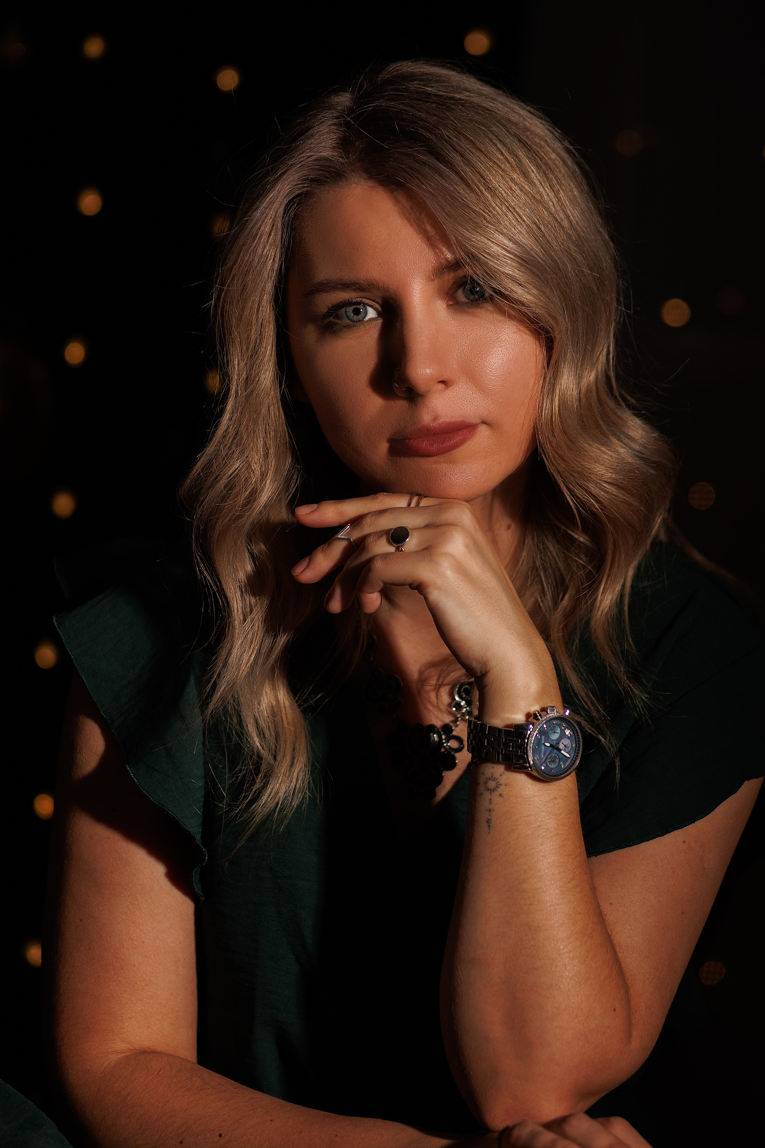 Новогодняя съемка для Олеси. Портретный фотограф в Москве Екатерина Богдасарова