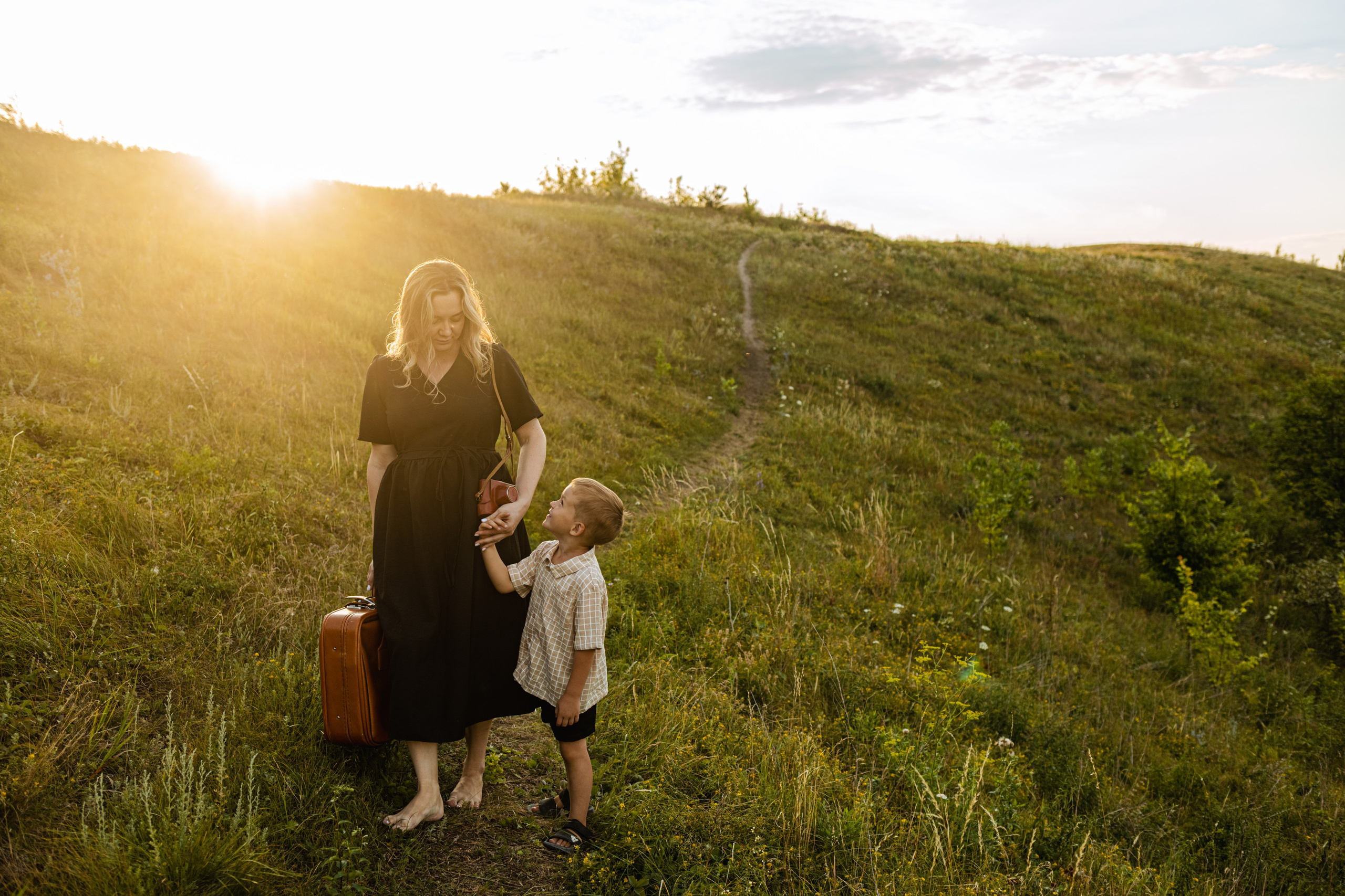 На природе. Фотограф Москва