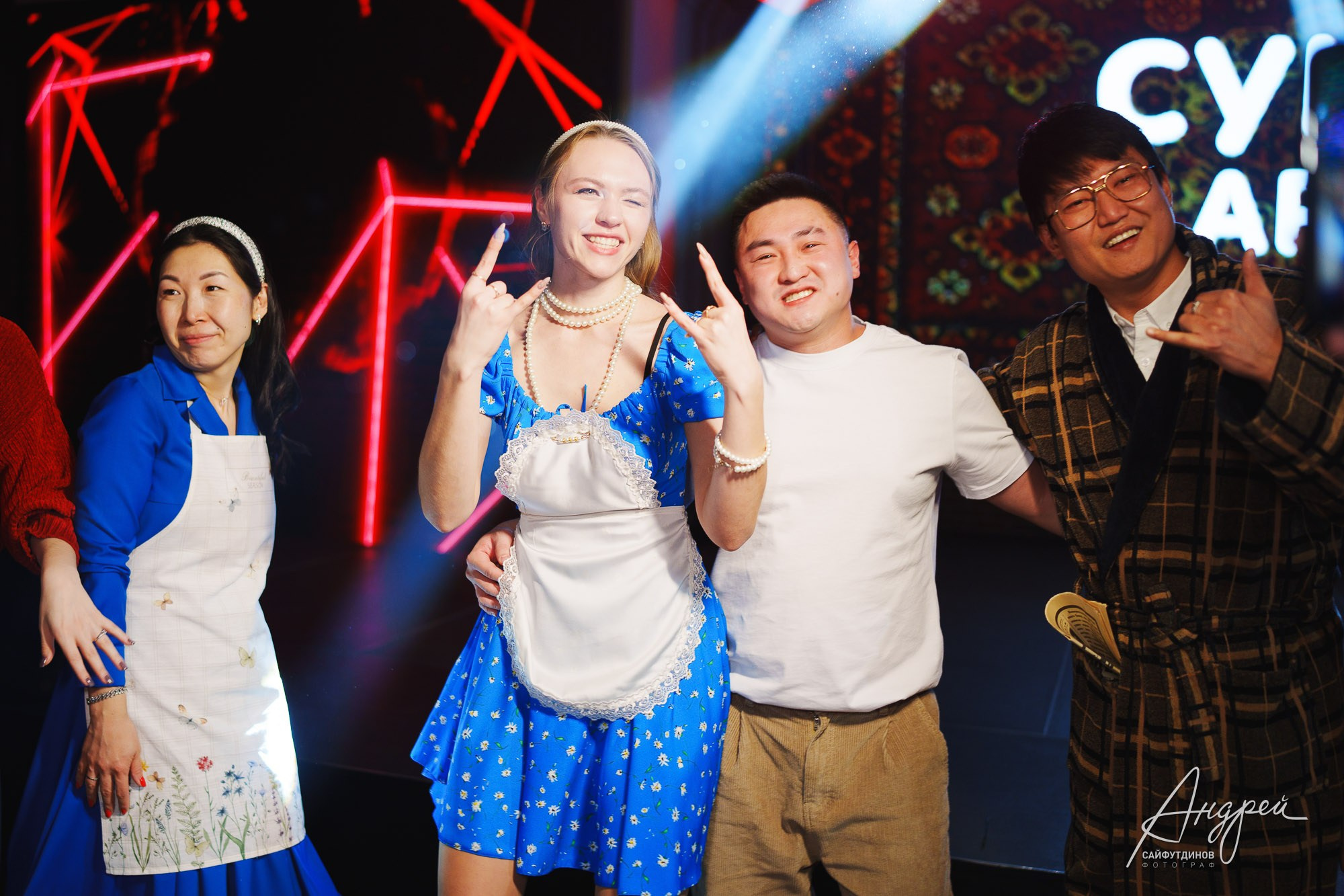 Корпоратив компании «Суши Даром». Тема праздника «Коммунальная квартира». Свадебный и семейный фотограф в Ростове-на-Дону. Андрей Сайфутдинов