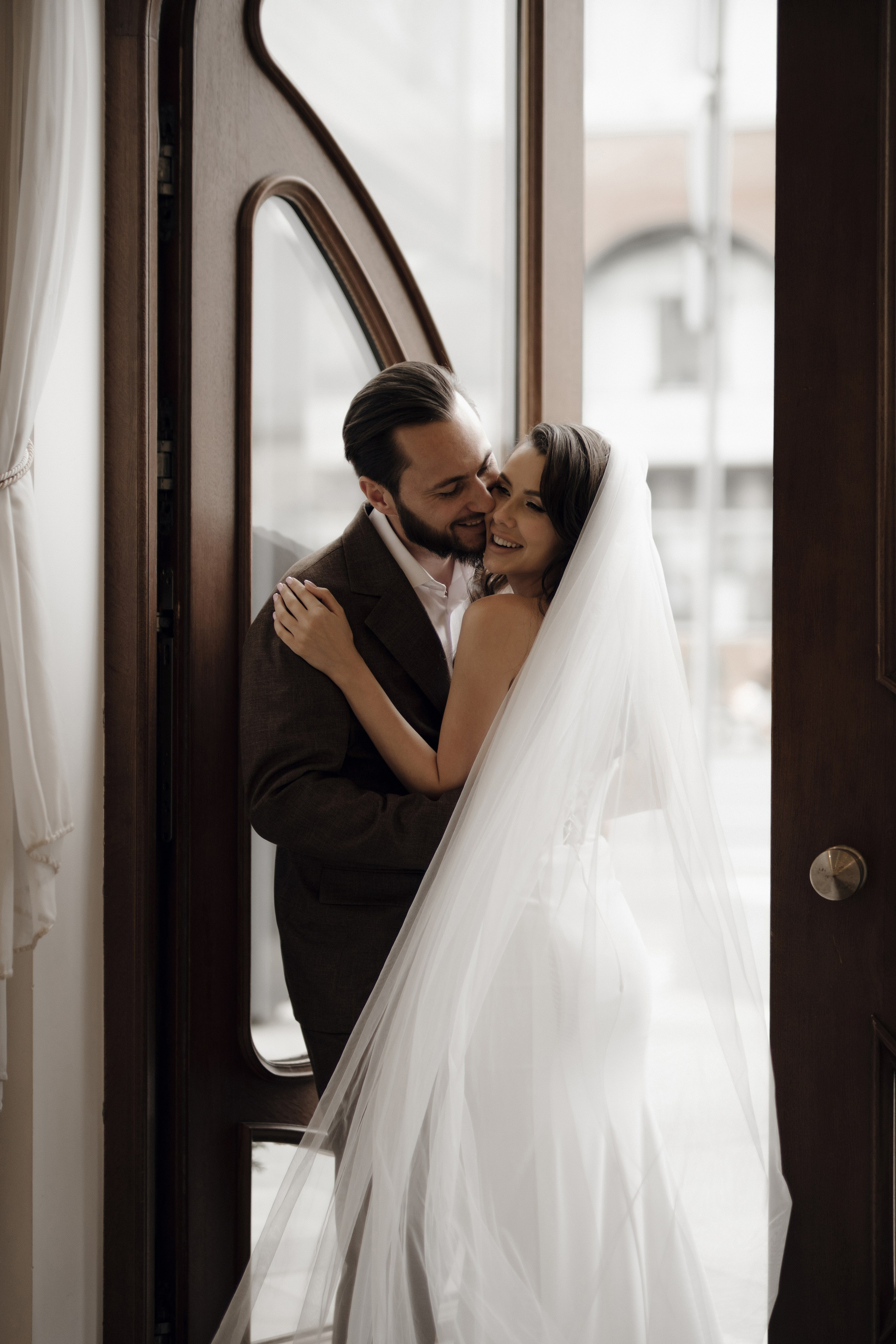 Сентиментальная свадебная фотография