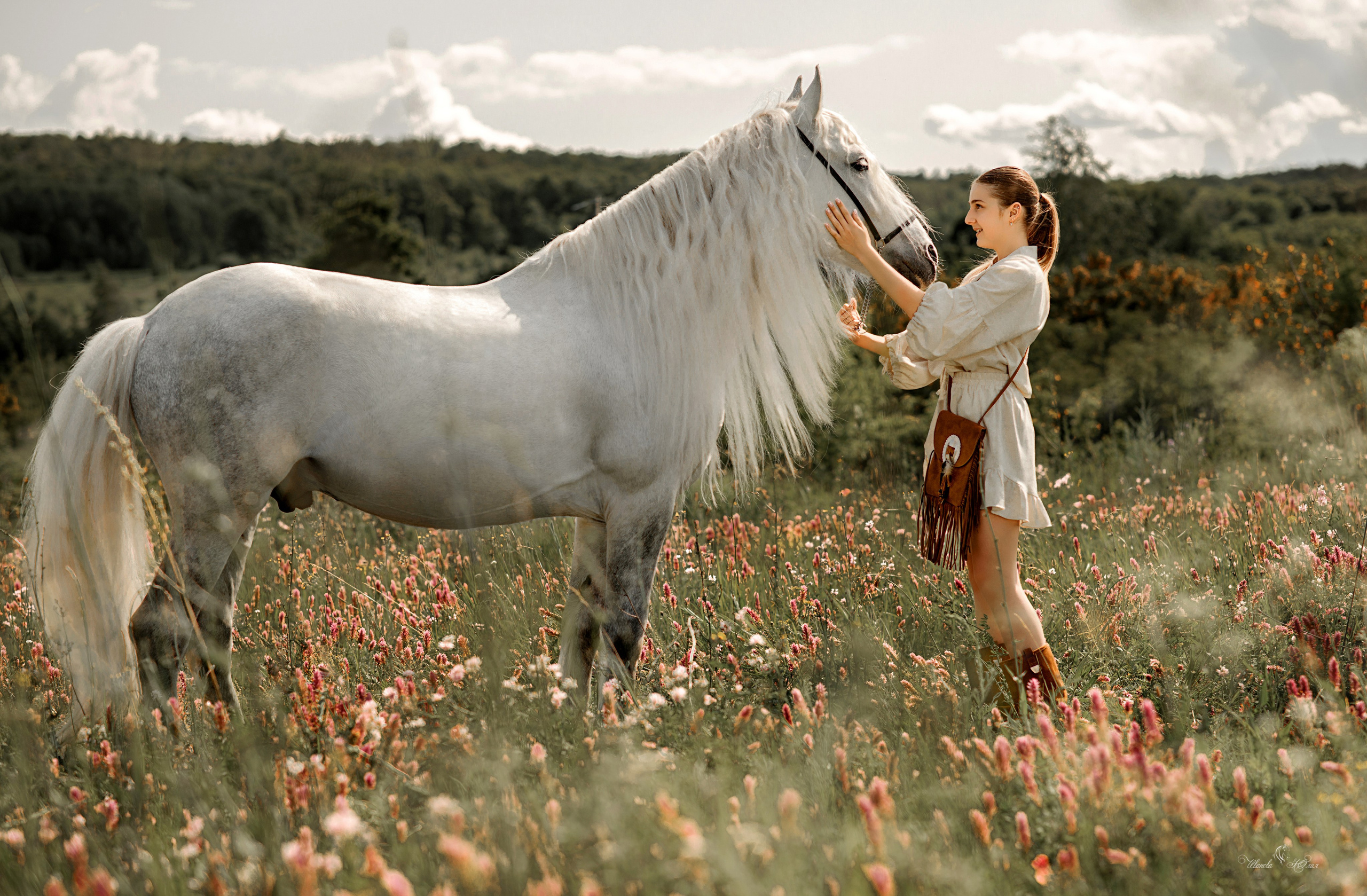 Маргарита и Вымпел. Конный фотограф в Саратове Юлия Иванова
