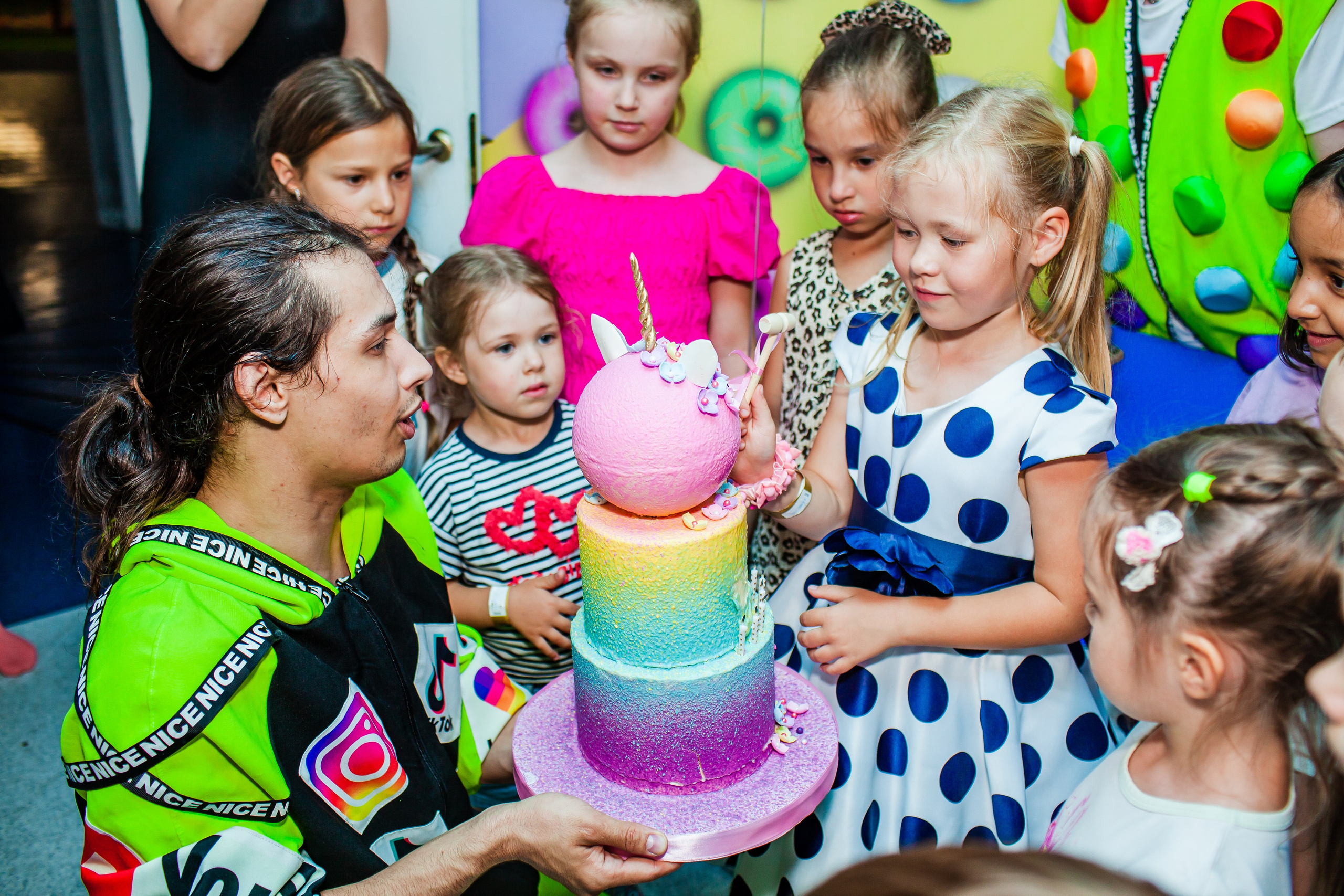 День рождения Даши Ленточная дискотека. Детский и семейный фотограф в Санкт-Петербурге Елизавета Сорокина