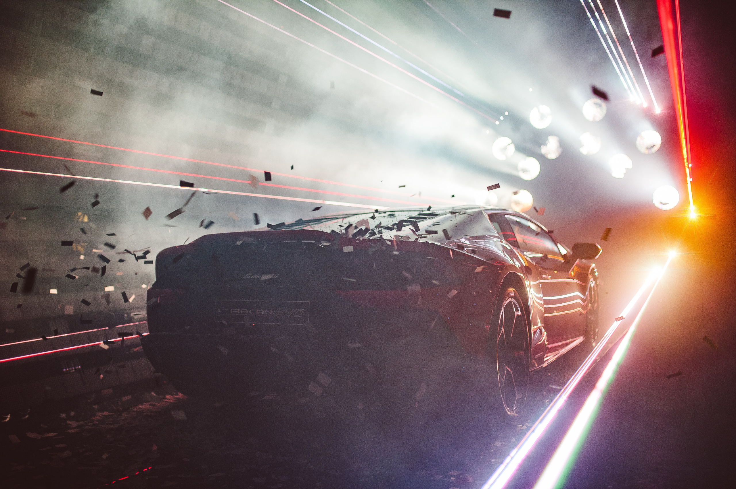 Мировая премьера Lamborghini Huracan EVO, Москва. Репортажный фотограф Андрей Бузин