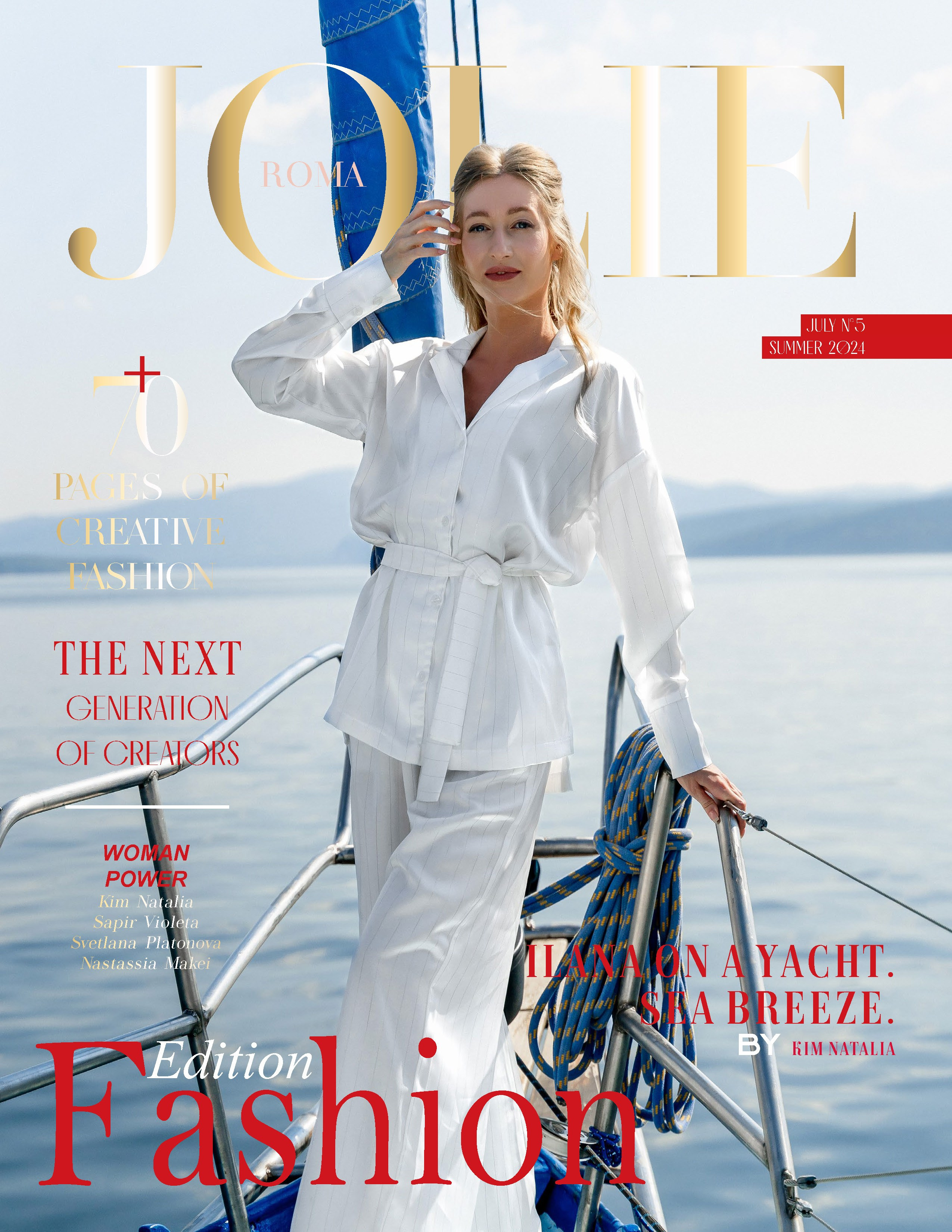 JOLIE Magazine | The July Fashion & Beauty Edition | Vol.5 | 2024. Фотограф Ким Наталья в Красноярске