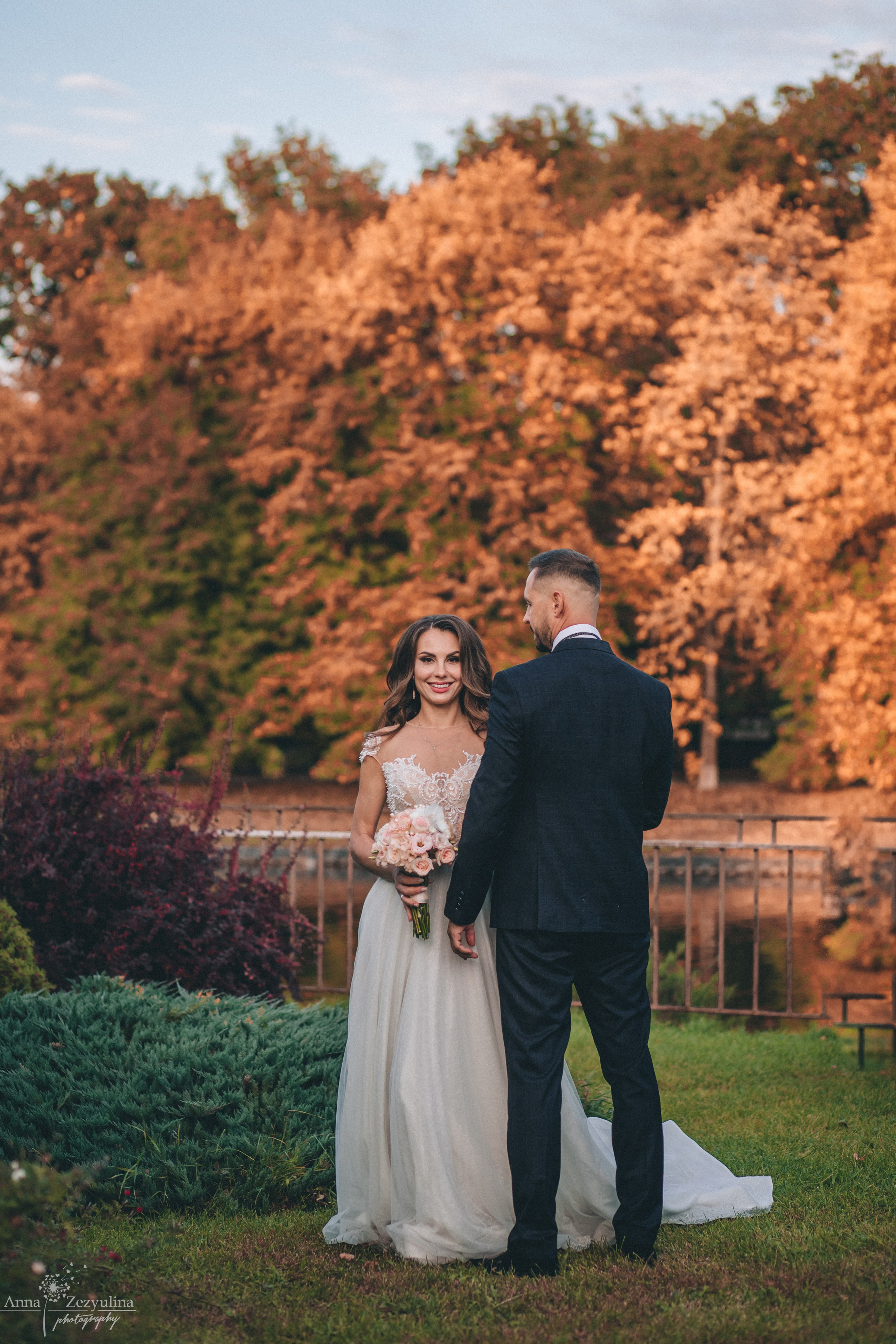 Свадебная съемка. Фотограф Зезюлина Анна