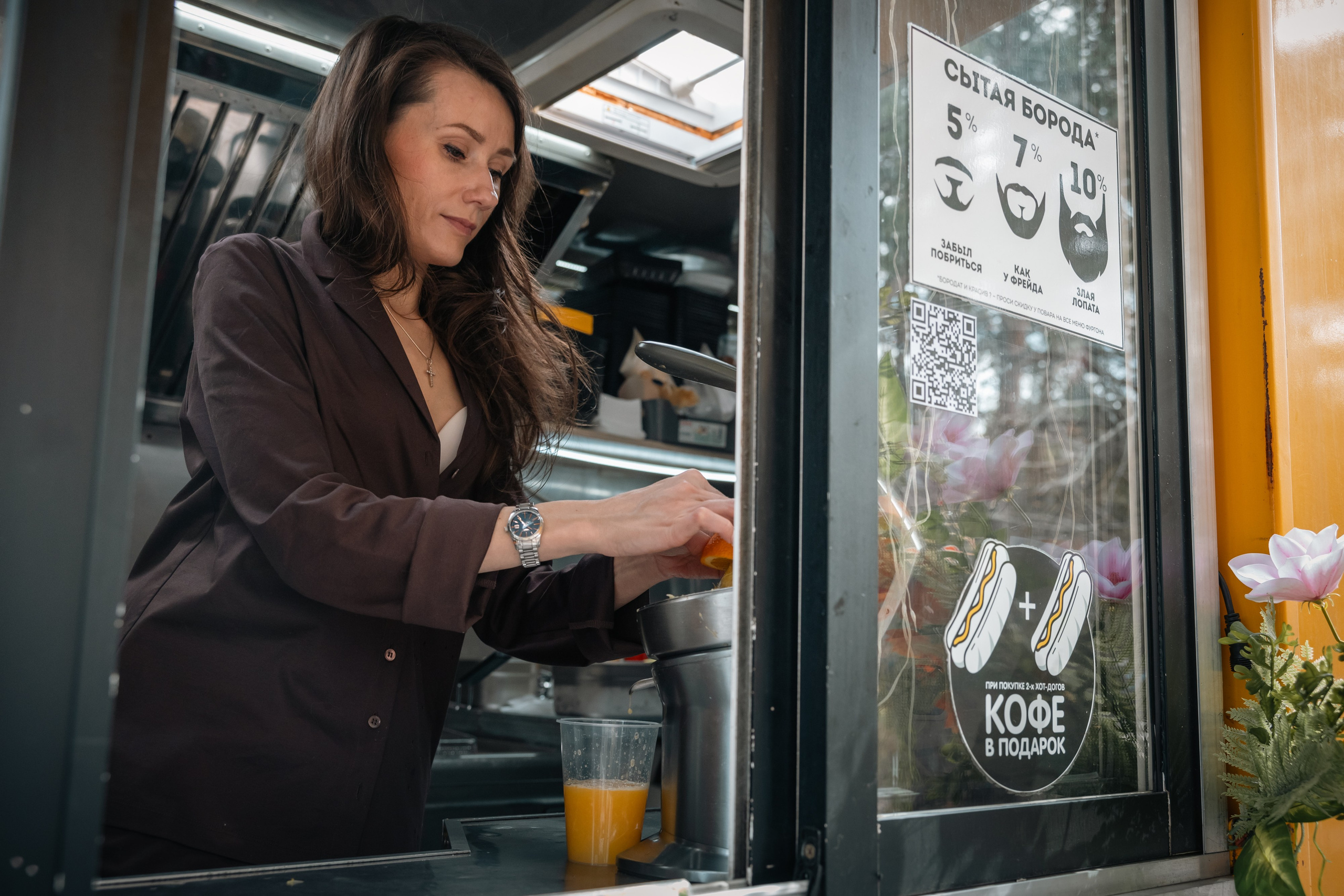 Дарья. Владелец фудтрака. Репортажный фотограф Наталья Лапцевич