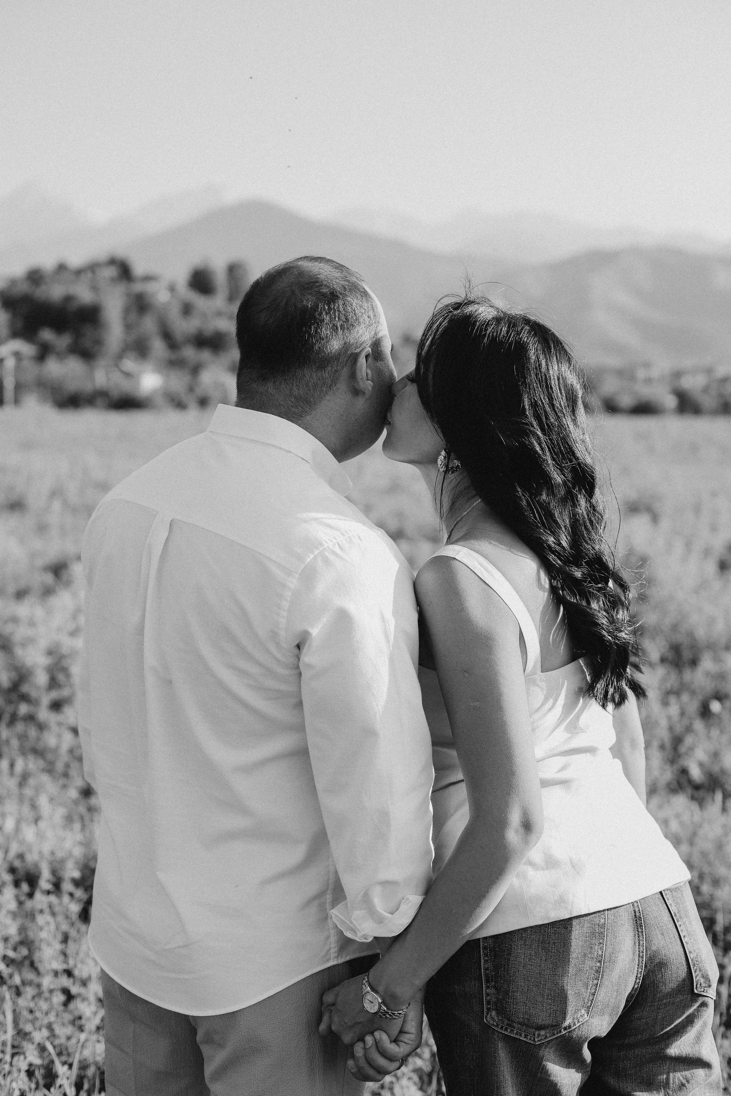 Поле на закате. Фотограф в Алматы и Москве Даша Пушкина