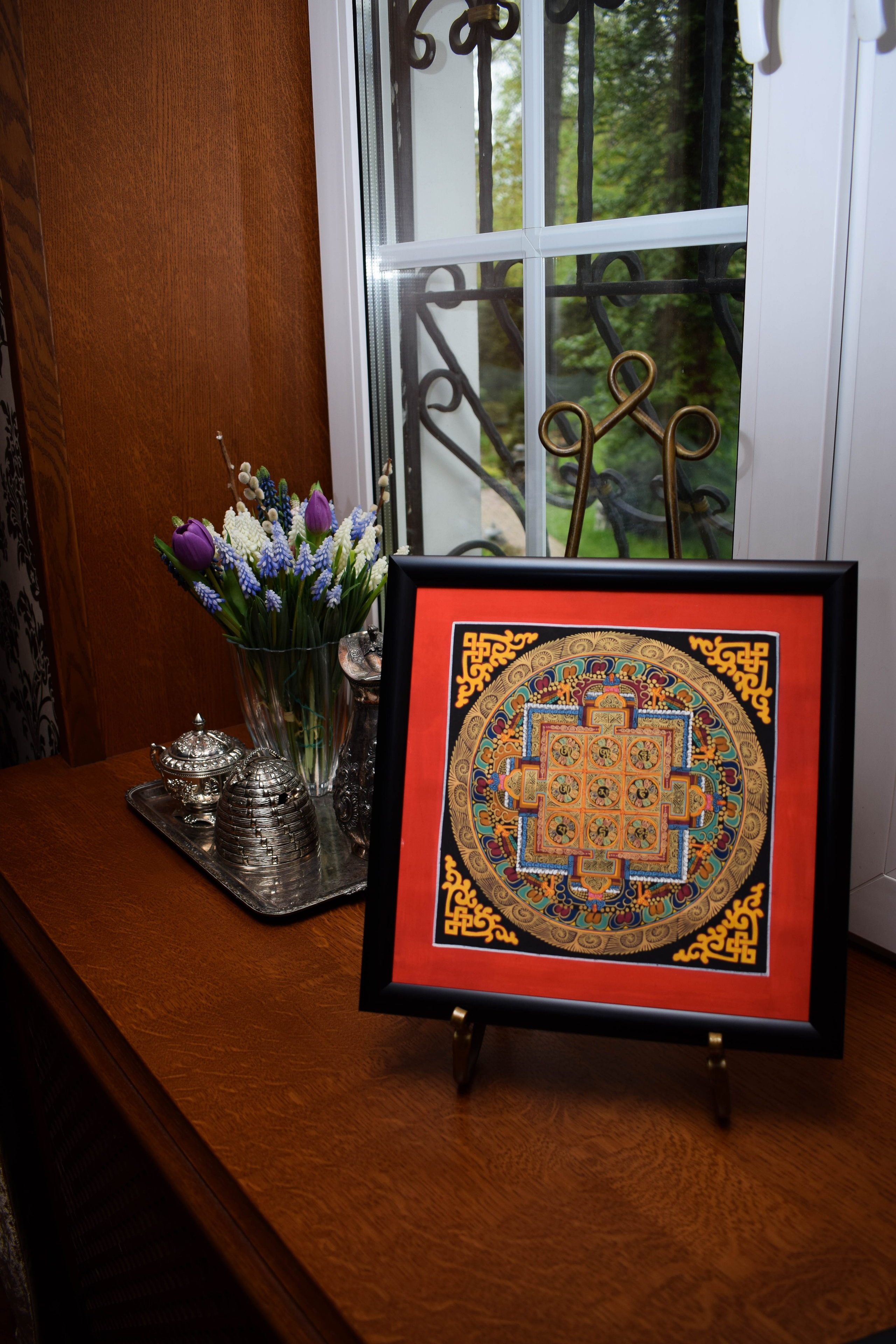 Пробуждающие мандалы. Малый размер 35*35 см. Пробуждающие Картины. Мандалы бесконечности