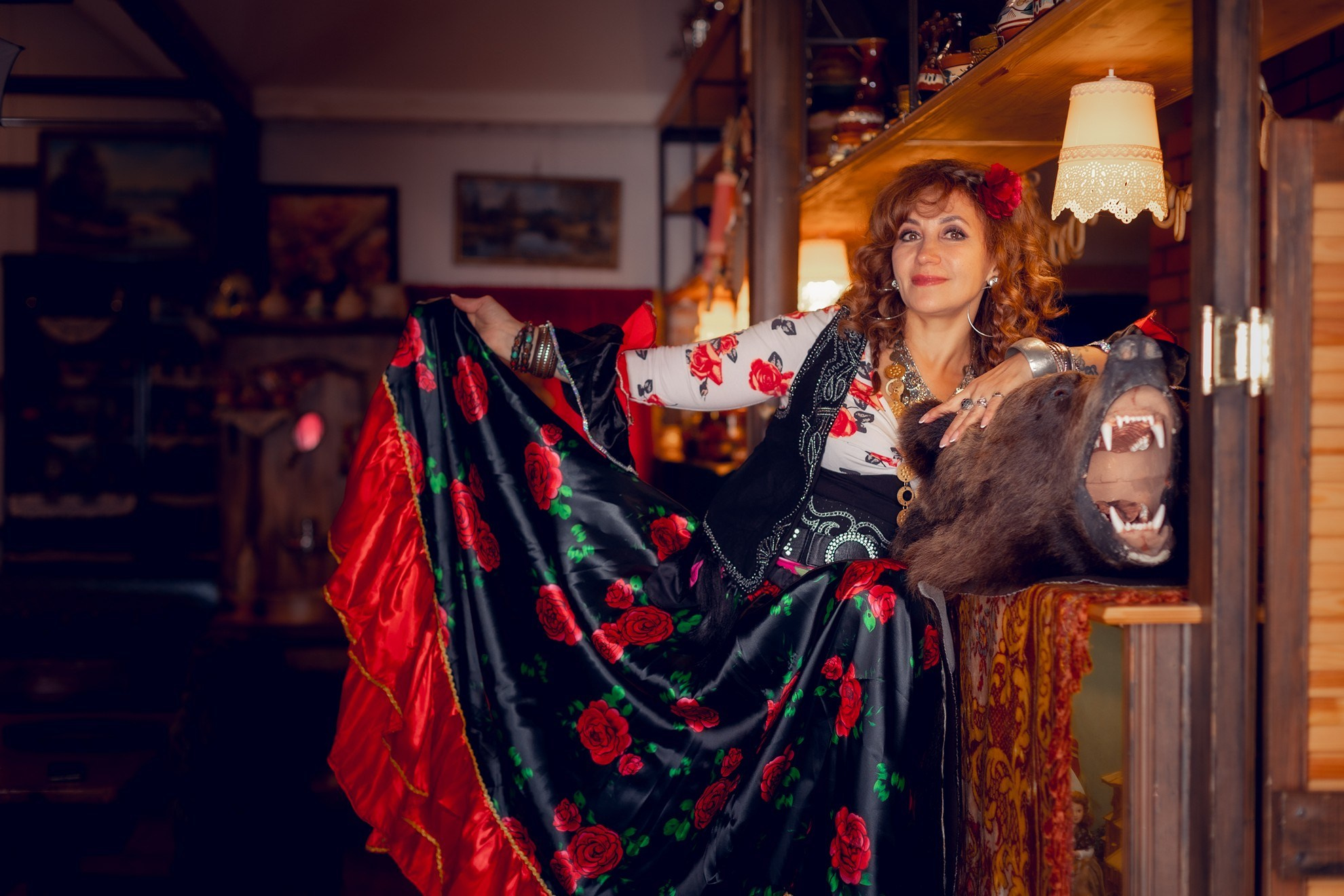 Образ цыганки. Свадебный и репортажный фотограф в Москве и Московской области