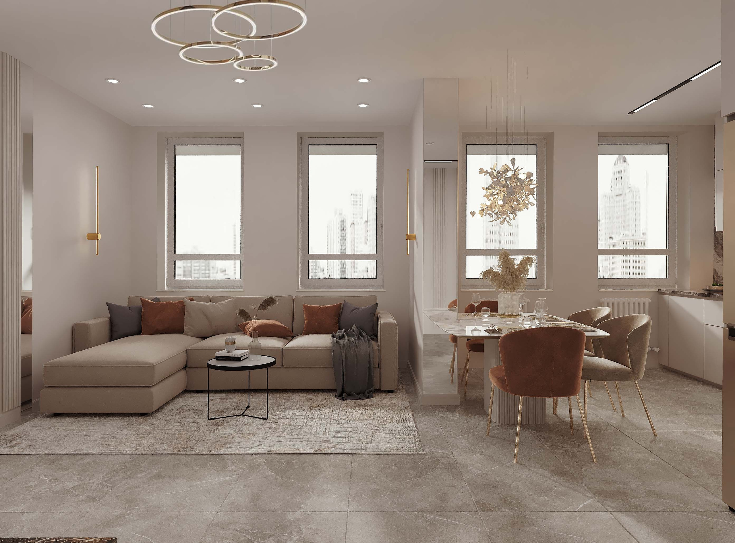 ЖК «Парк победы». Lina architector | Дизайн интерьера