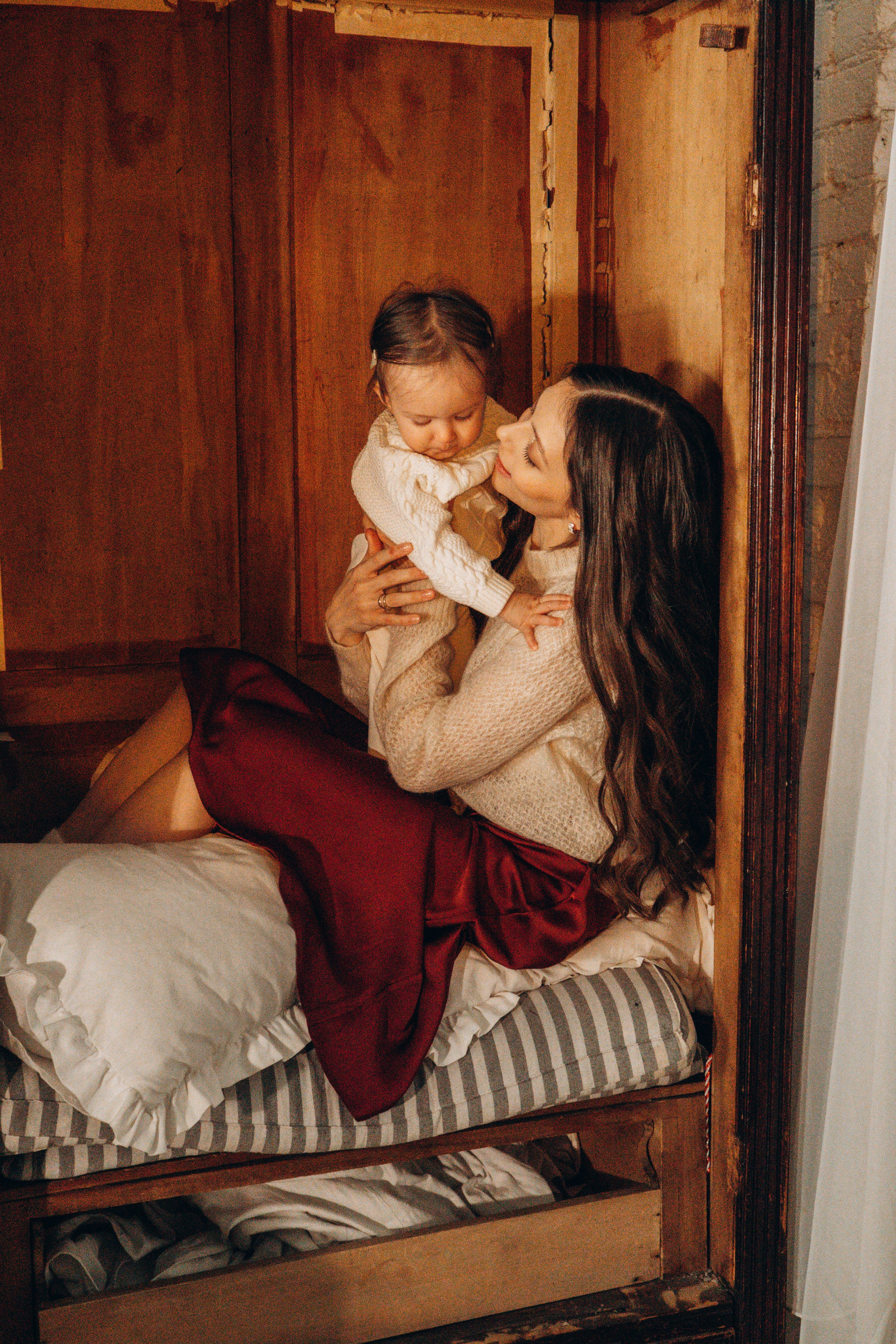 Анастасия и Мира. Студия «Мох». Фотограф Москва Валерия Веденина