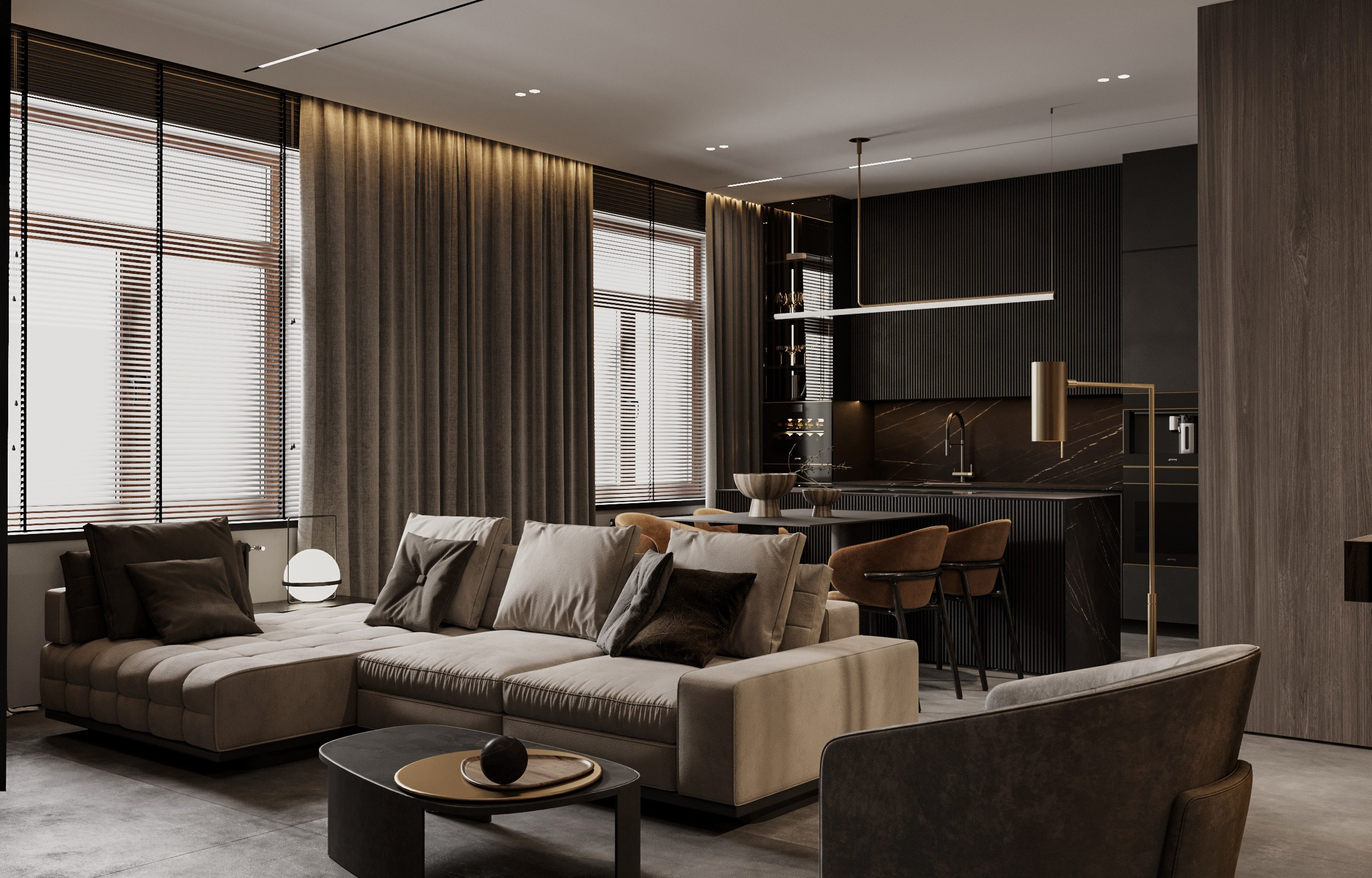 ЖК «Русский Дом». Дизайн интерьеров в Санкт-Петербурге, Москве. Черемных Валентина