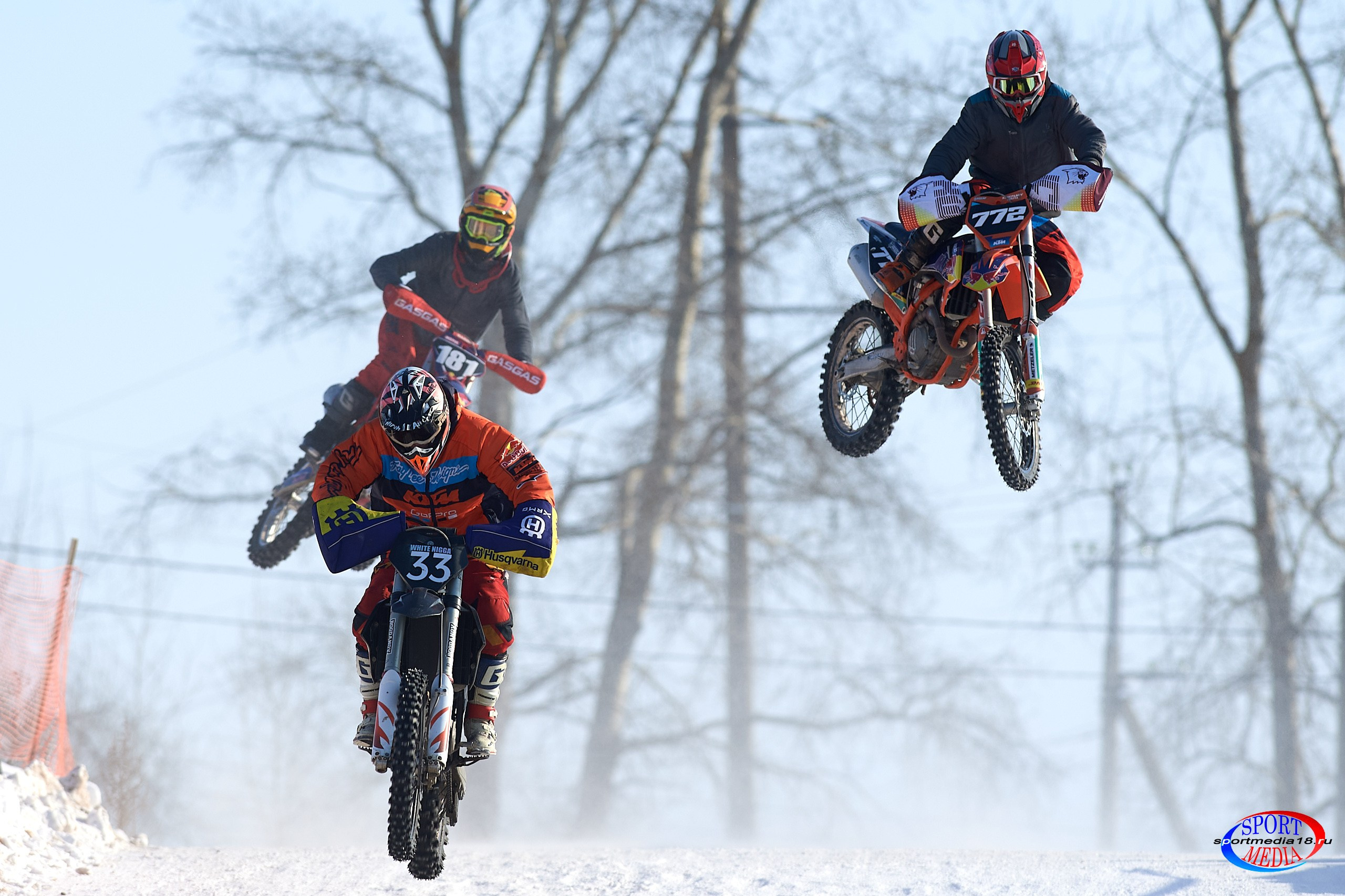 3 этап Кубка Удмуртской Республики по мотокроссу. Воткинск 23.02.2025. Спортивный репортажный фотограф в Ижевске Сергей Мерзляков