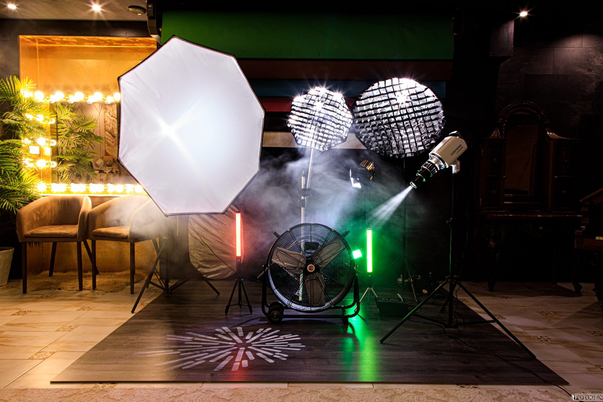 Интерьерные локации FOTOGEN: 7 уникальных фотозон для вашей фотосессии. Интерьерная фотостудия FOTOGEN г. Краснодар