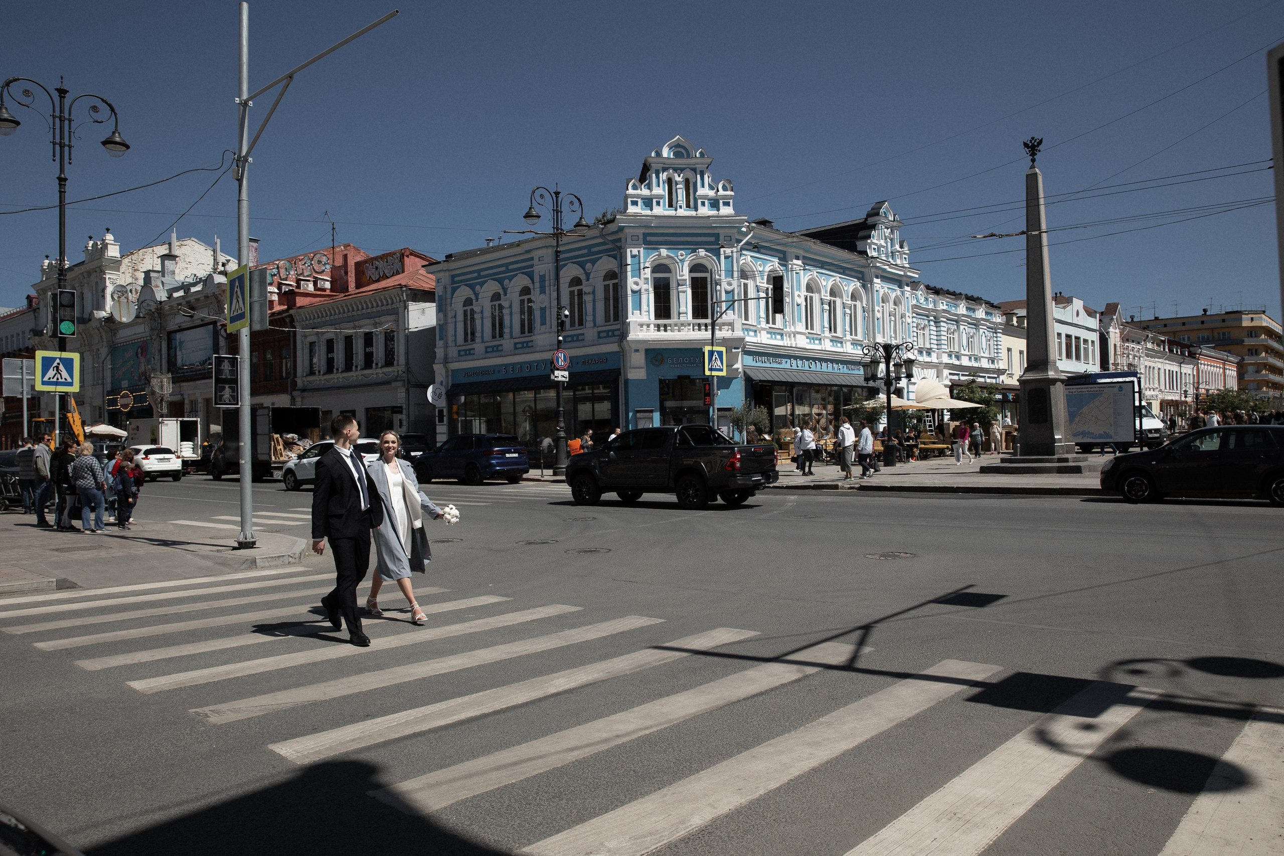 Свадебная прогулка Максима & Алины. Свадебный фотограф Самара Ирина Захарова