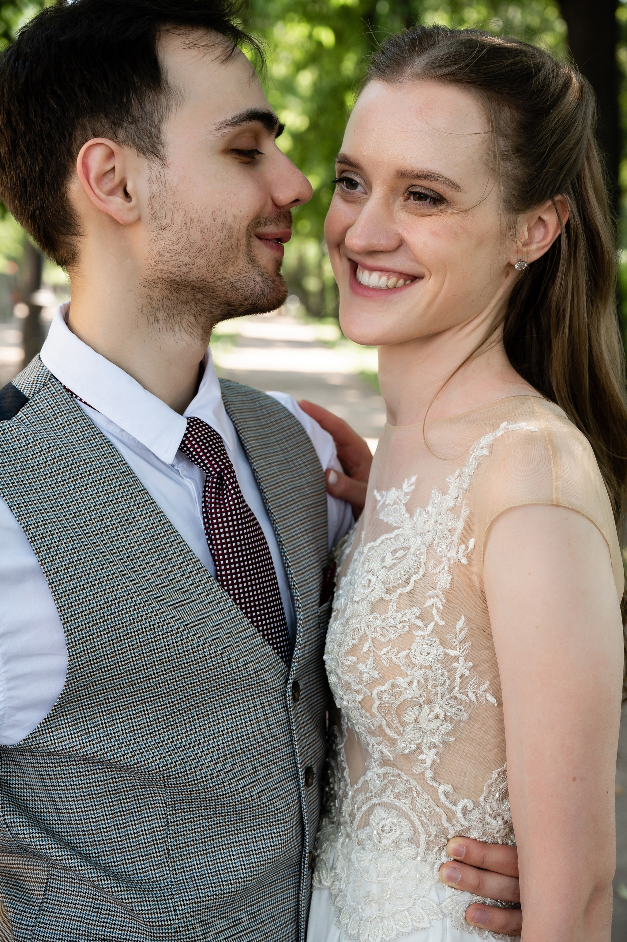 Зеркальный дворик. Свадебный и семейный фотограф из Санкт-Петербурга Климов Анатолий