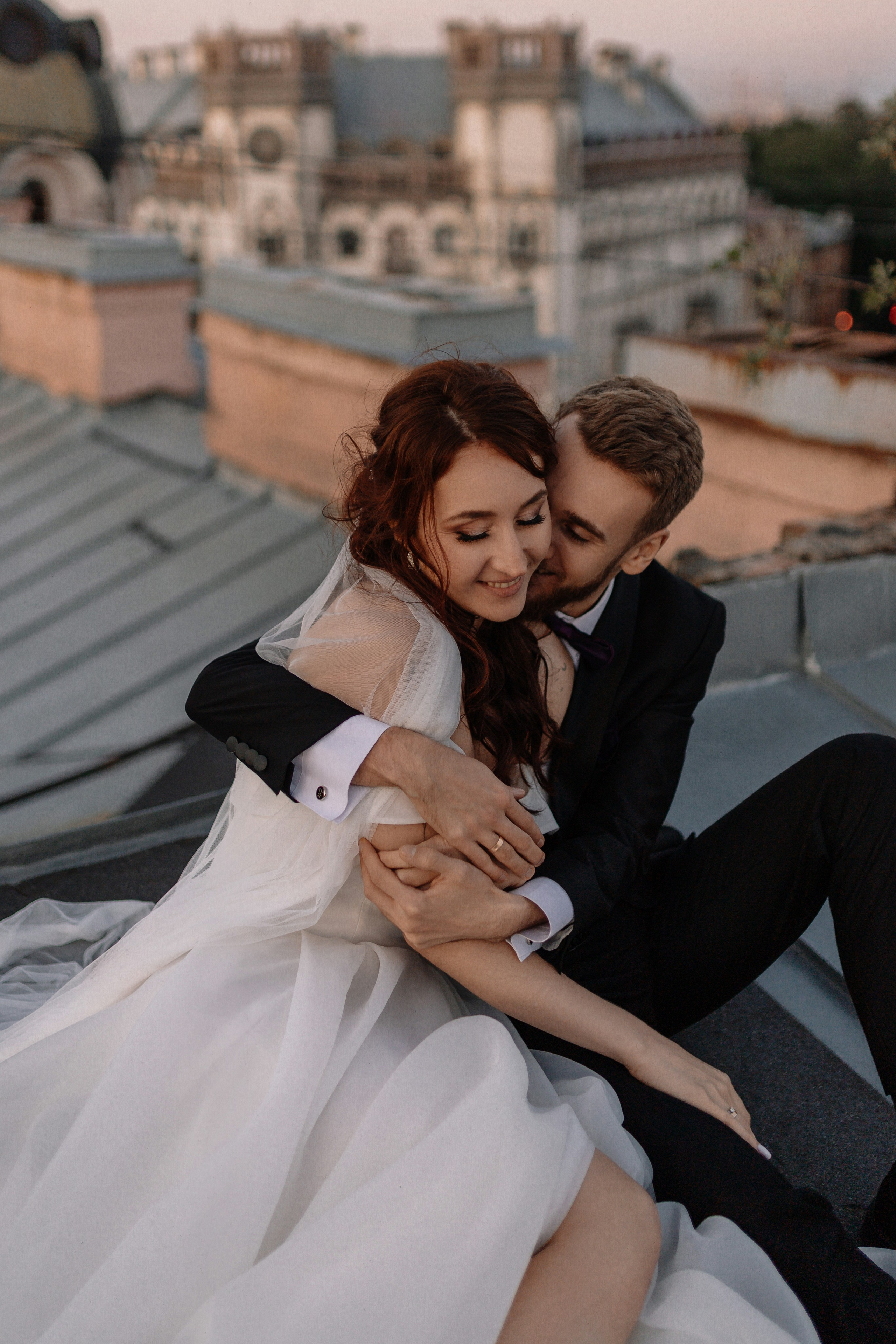 Крыша Петроградки. Николь — ваш любимый фотограф в Санкт-Петербурге