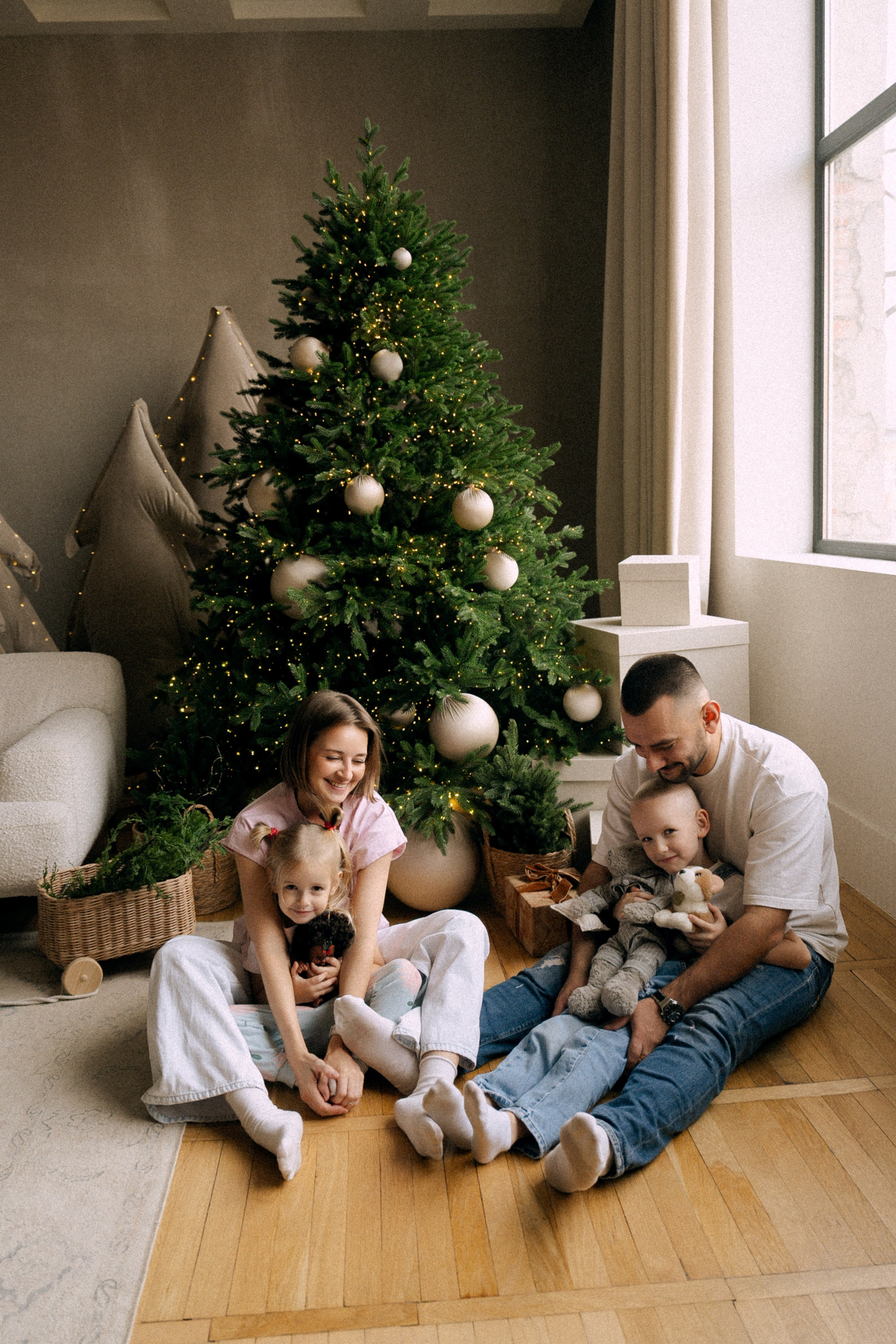Семейная новогодняя. Фотограф с психологическим образованием