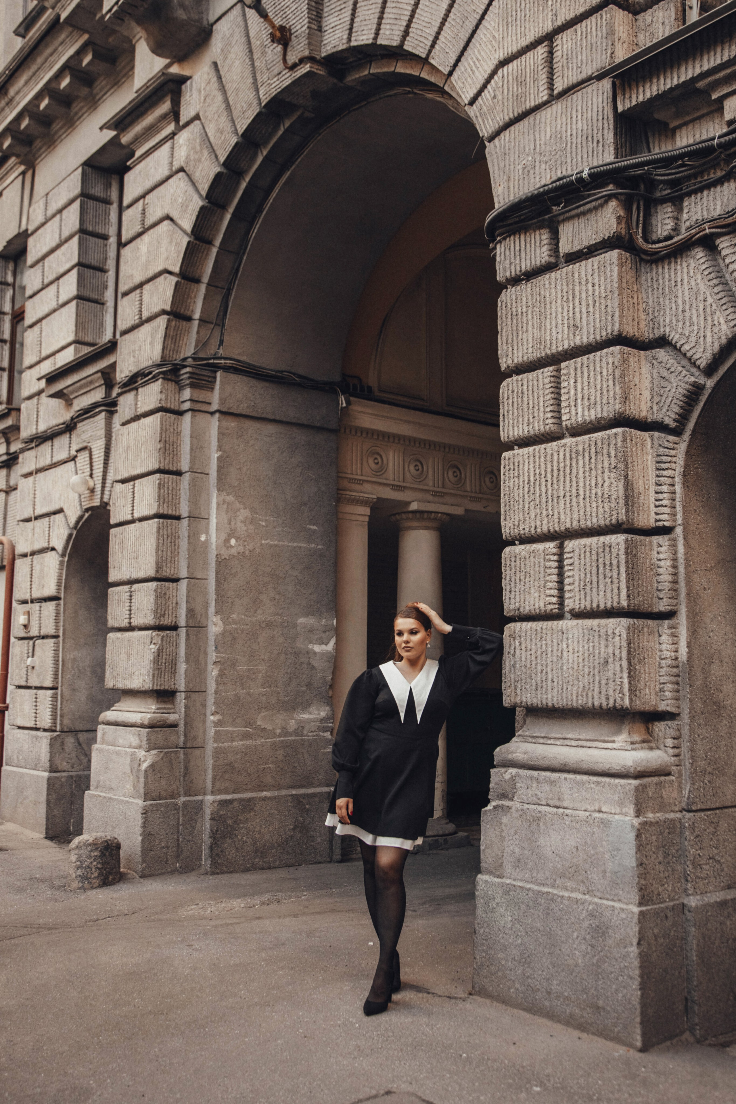 Настя. Прогулочная фотосессия в Санкт-Петербурге. Фотограф Ксения Третьякова, Санкт-Петербург