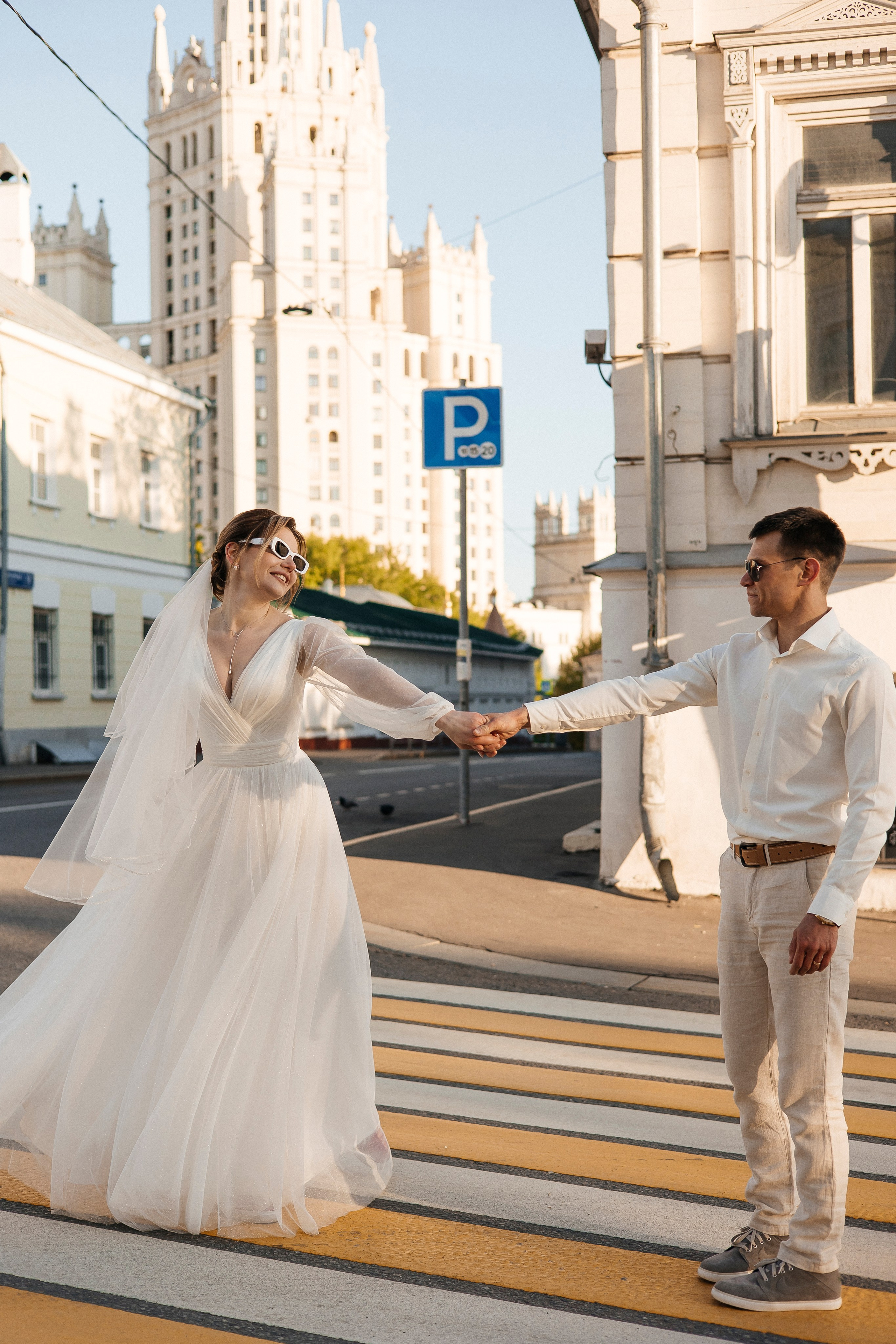 Серафима и Федор (на рассвете). Фотограф в Москве Екатерина Потапова