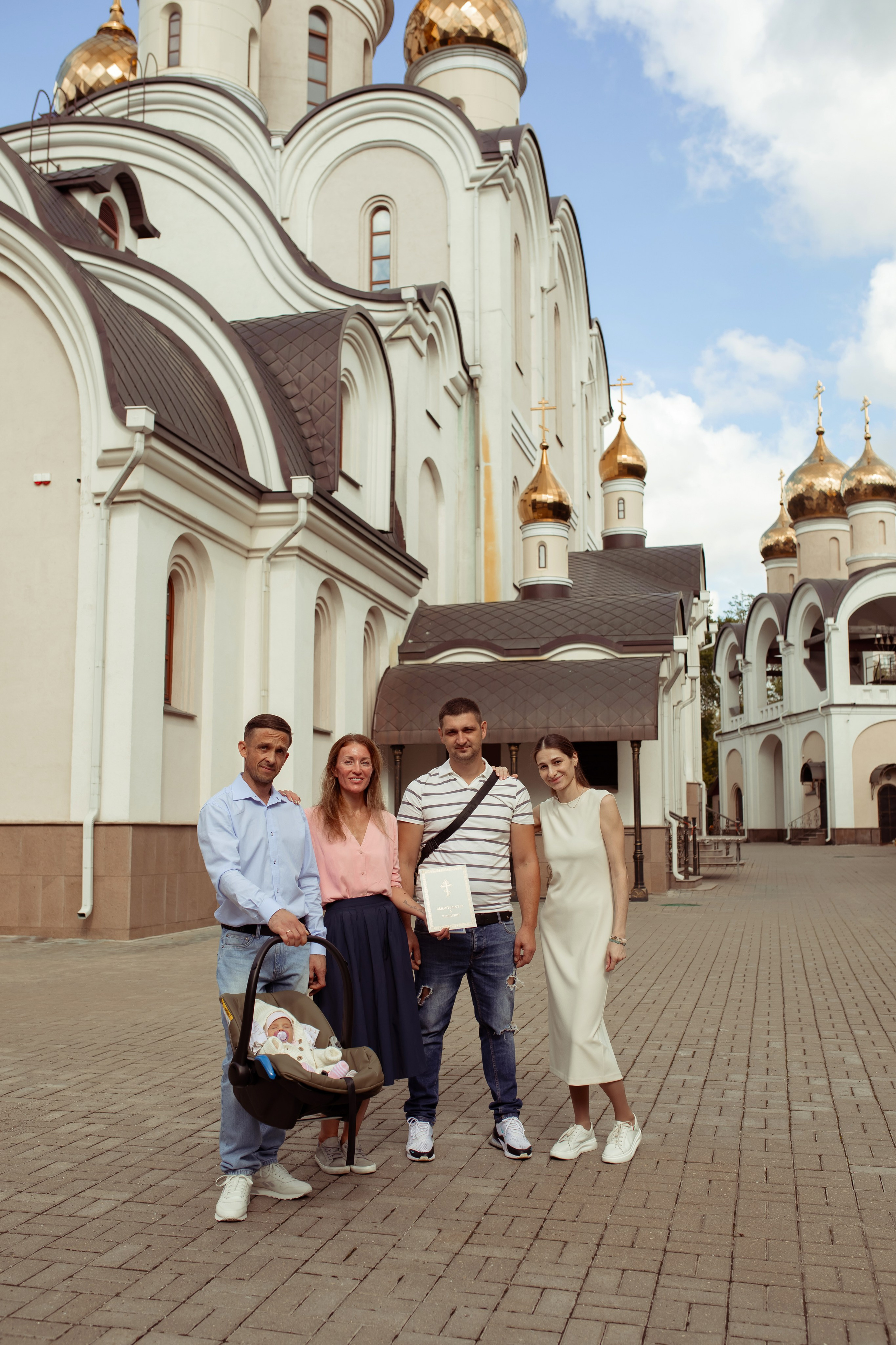 Крещение Анастасии. Семейный и детский фотограф в Москве Дорогова Екатерина
