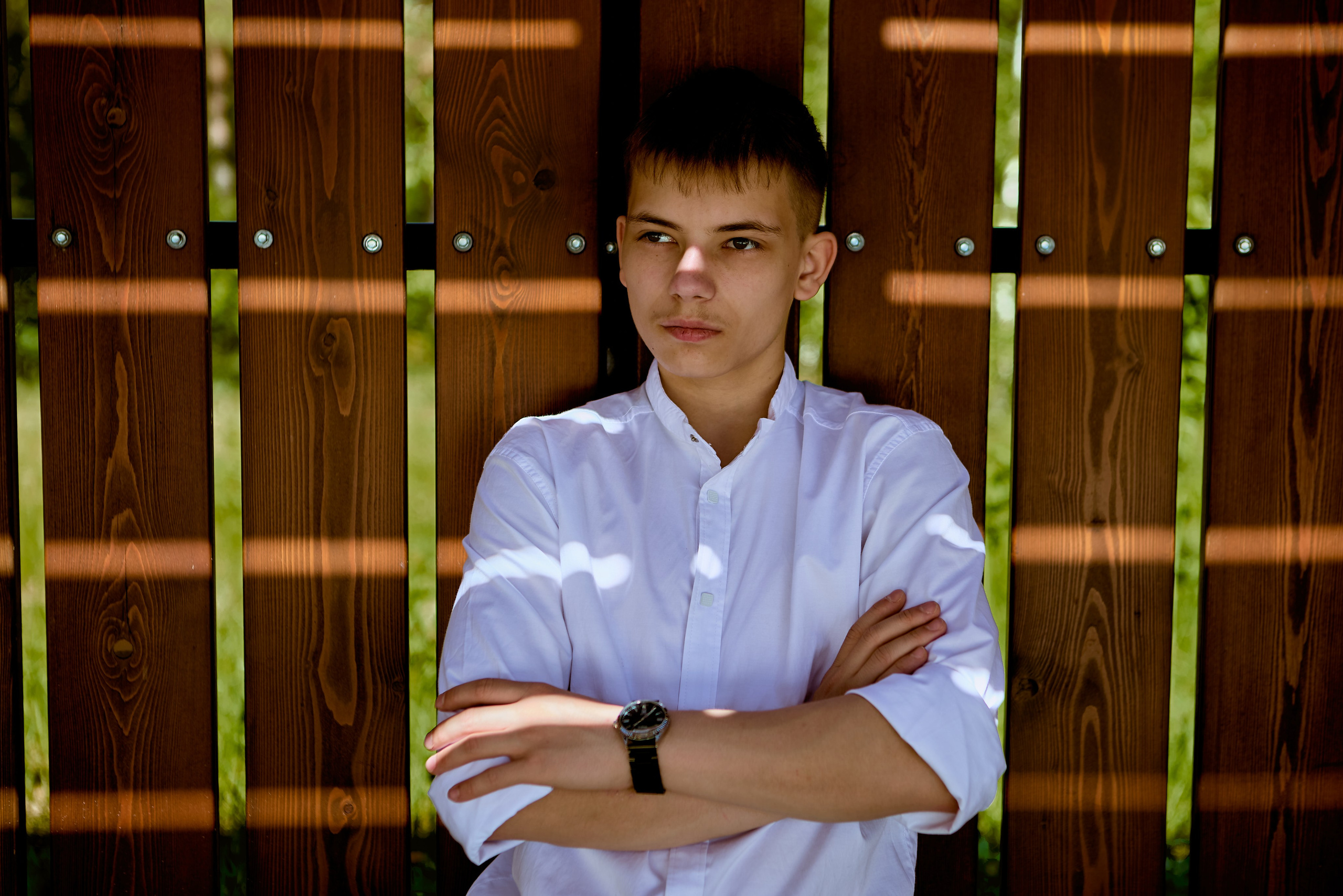 Искренний портрет подростка, наполненный светом и теплом, фото православного фотографа Николая Голованова, г. Дзержинск.