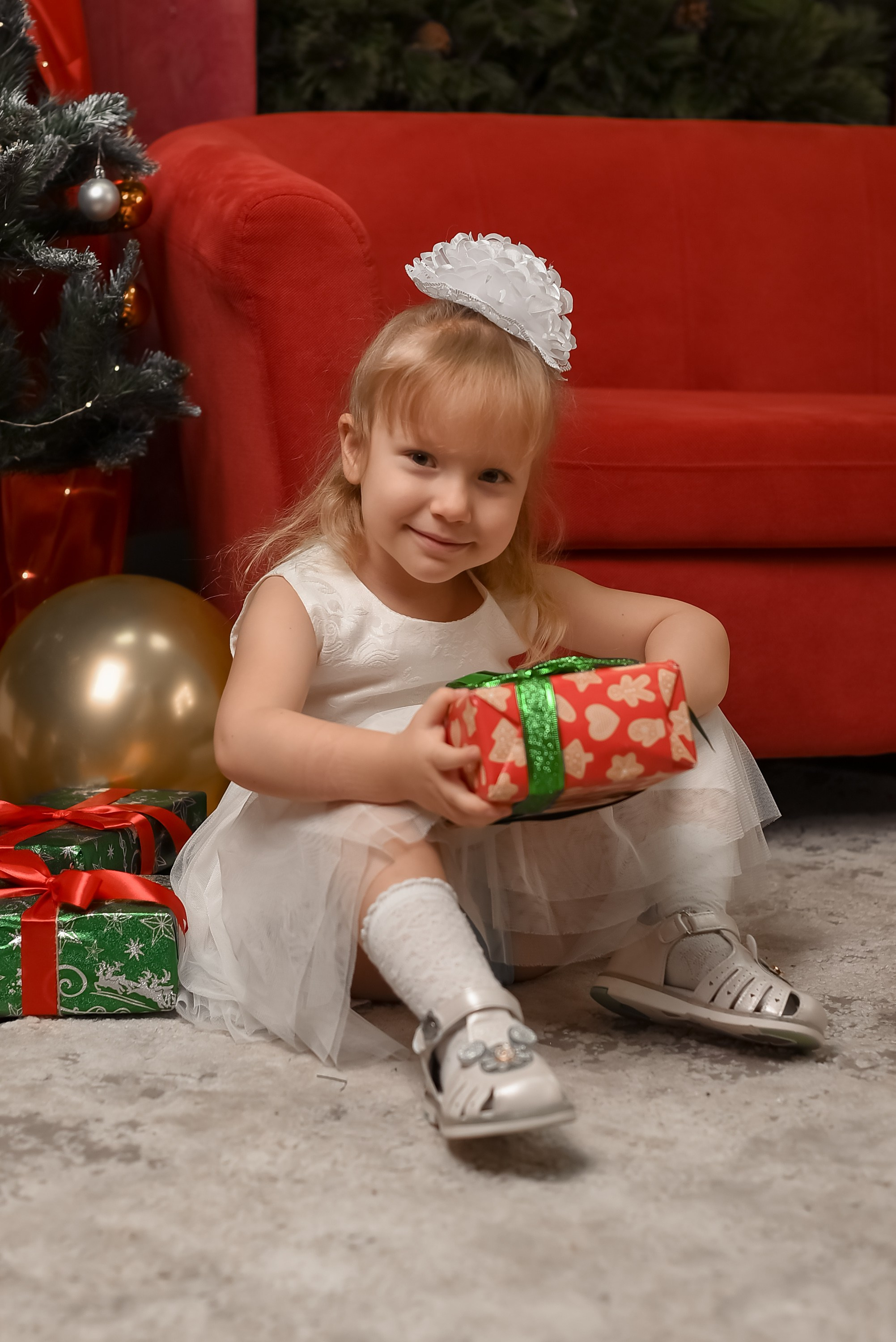 Новогодняя семейная фотосессия 2026 г. Фотограф Тула творческие фотосессии недорого Ольга Ромашина