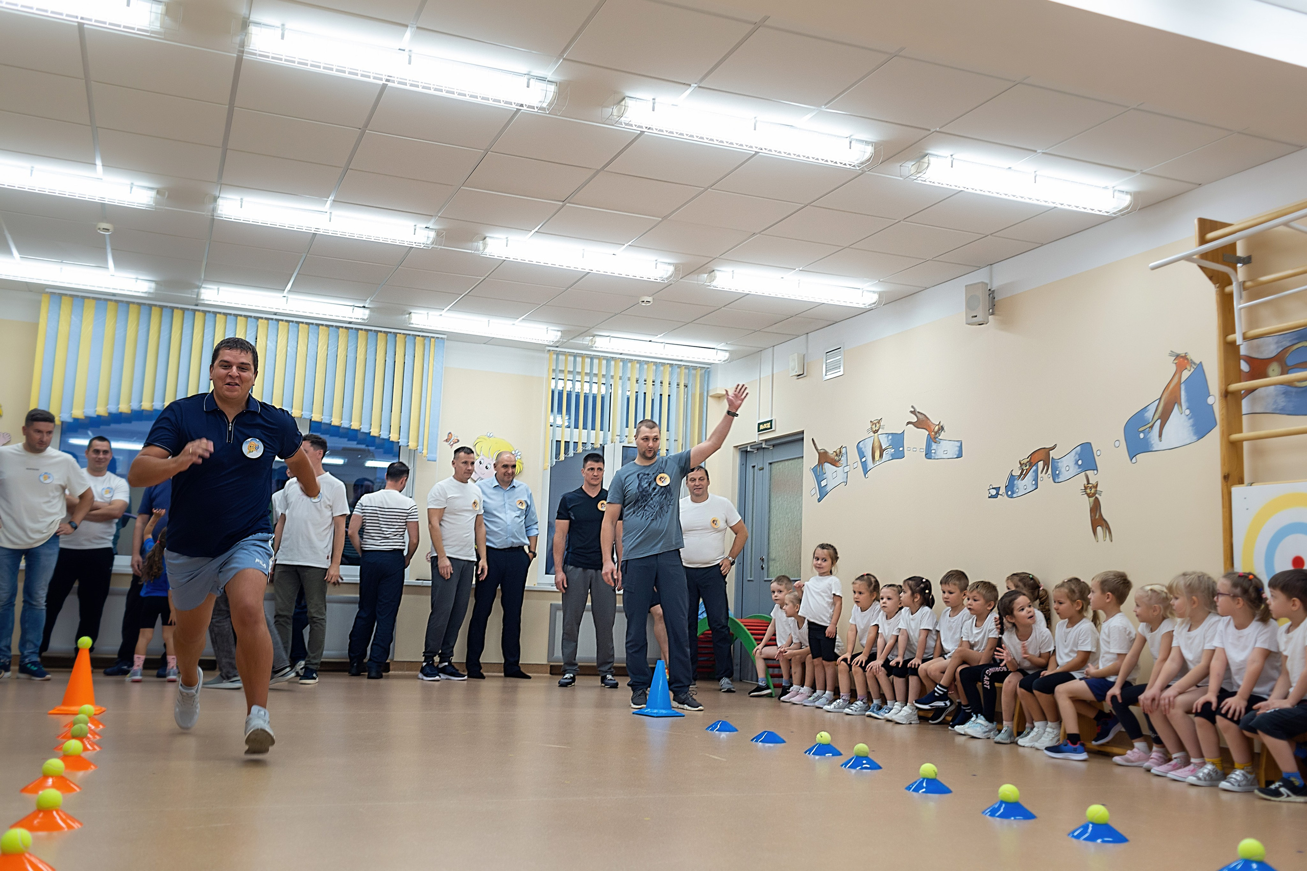 День пап в детском саду_2024. Семейный фотограф в Санкт-Петербурге