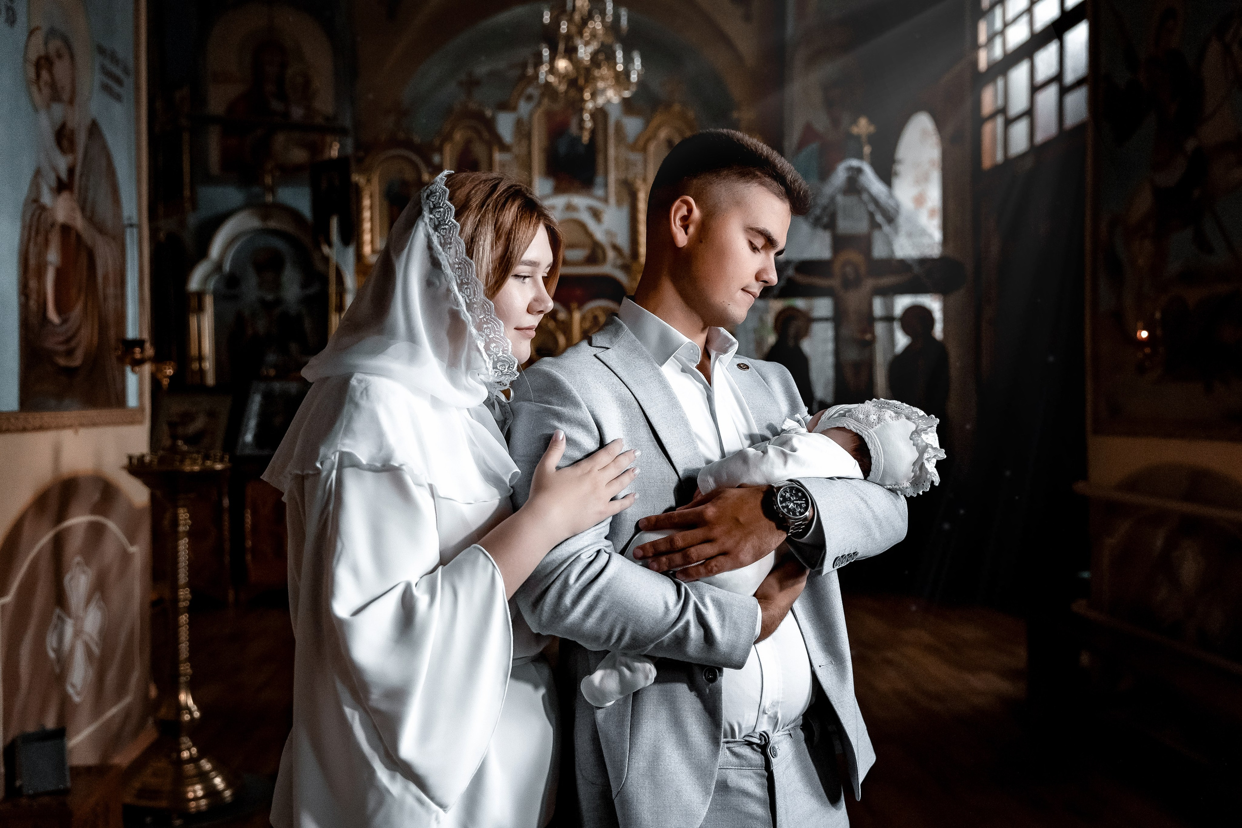 Крещение в Михайло-Архангельский храм ​С. Ссёлки. Фотограф на крещение- венчание.Свадебный и семейный фотограф в Липецке Алена Данильченко