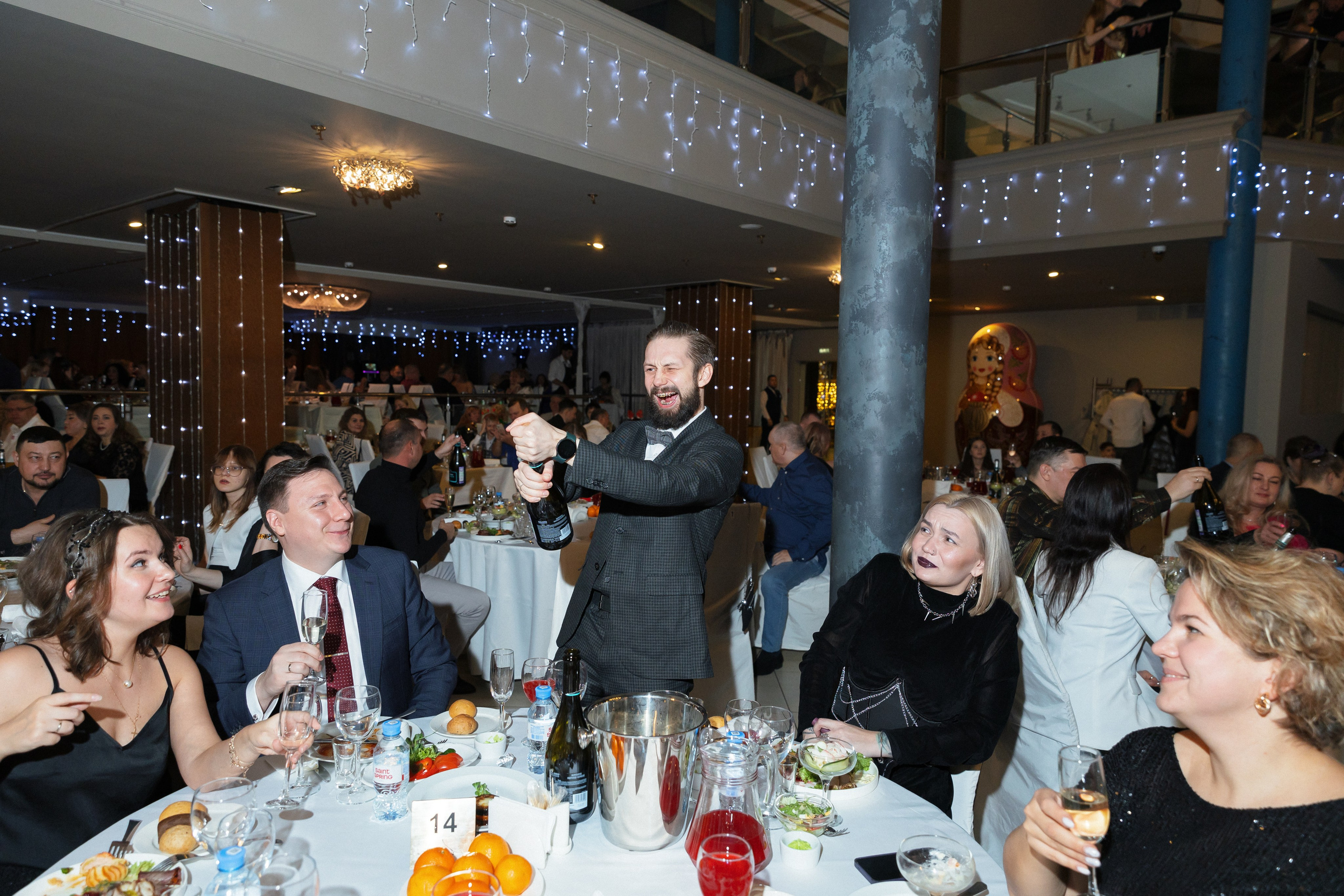 Новогодний вечер. Свадебный и репортажный фотограф в Санкт-Петербурге Николай Голованов