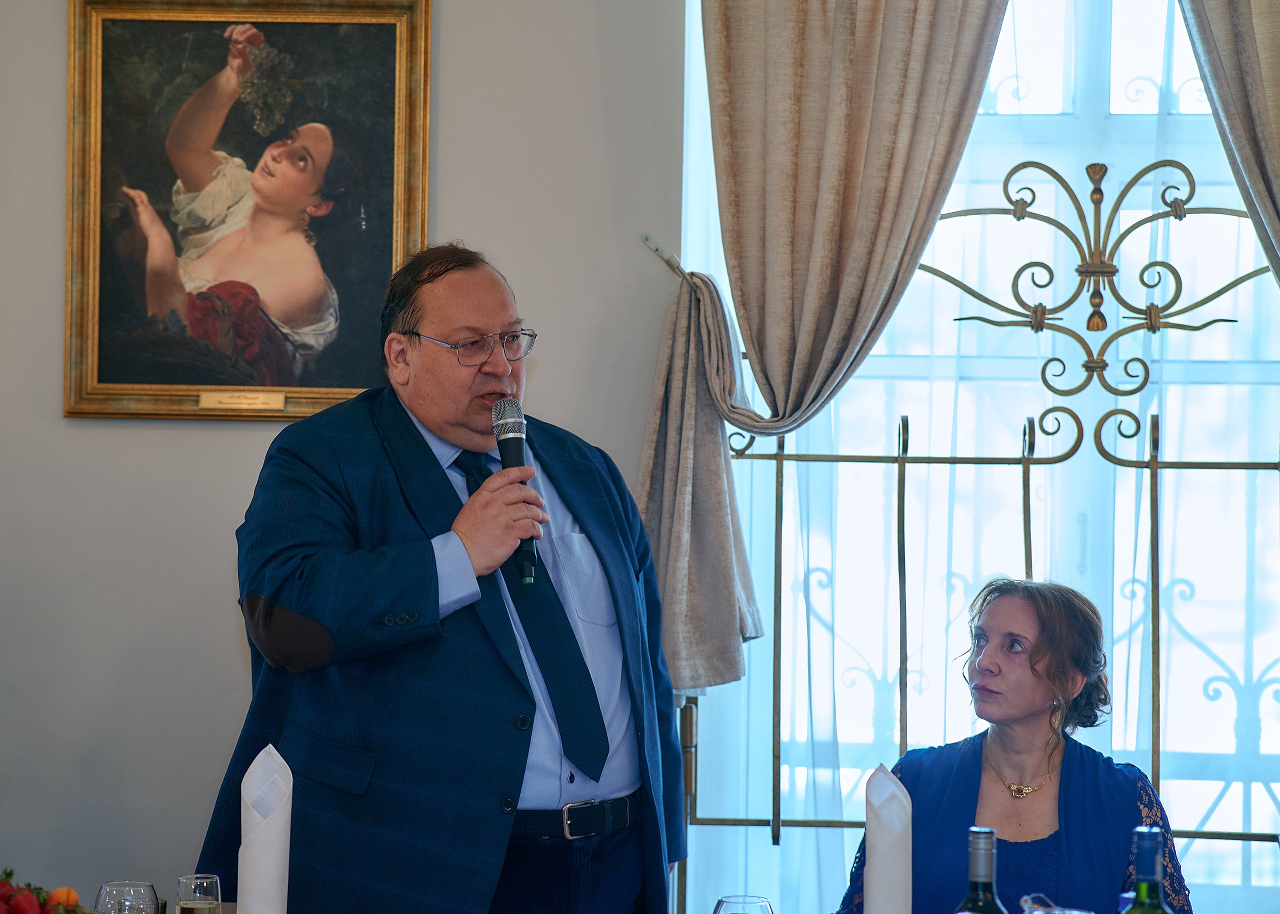 Юбилей Алексея в «Особняке Брюллова». Свадебный фотограф в Санкт-Петербурге Славин Денис