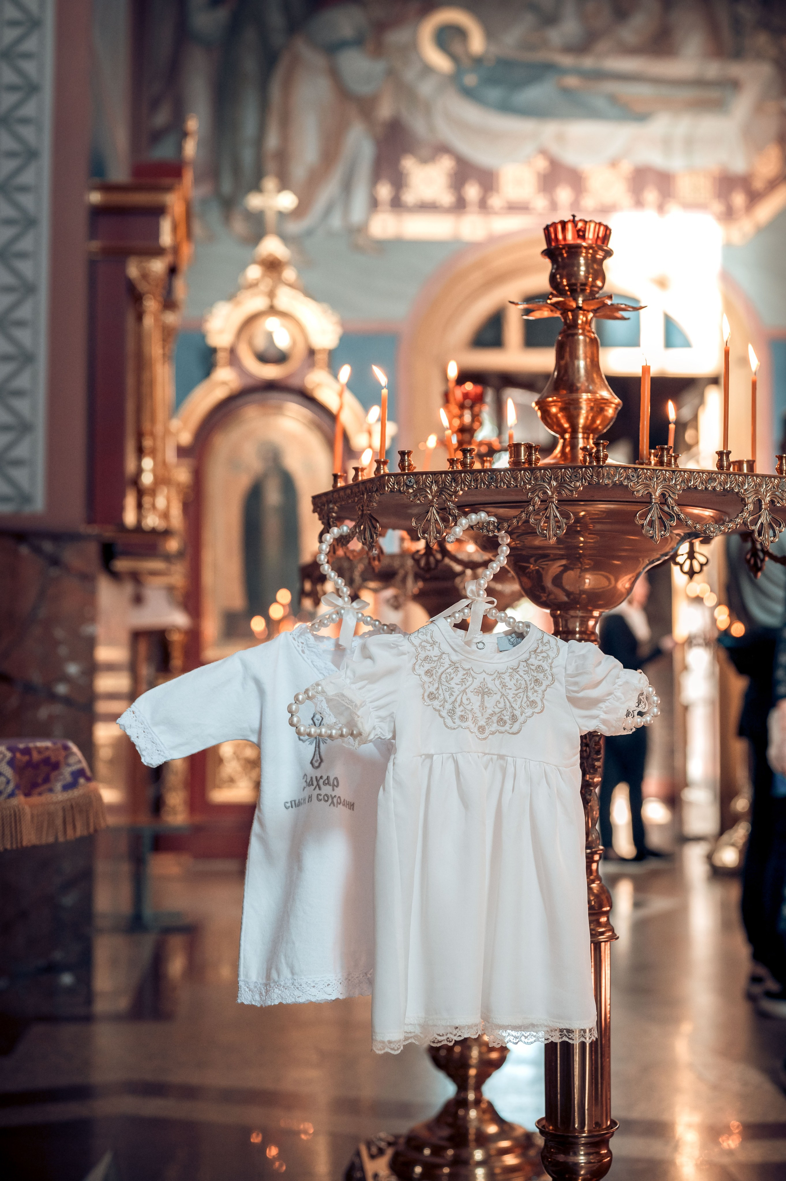 Крещение в храме