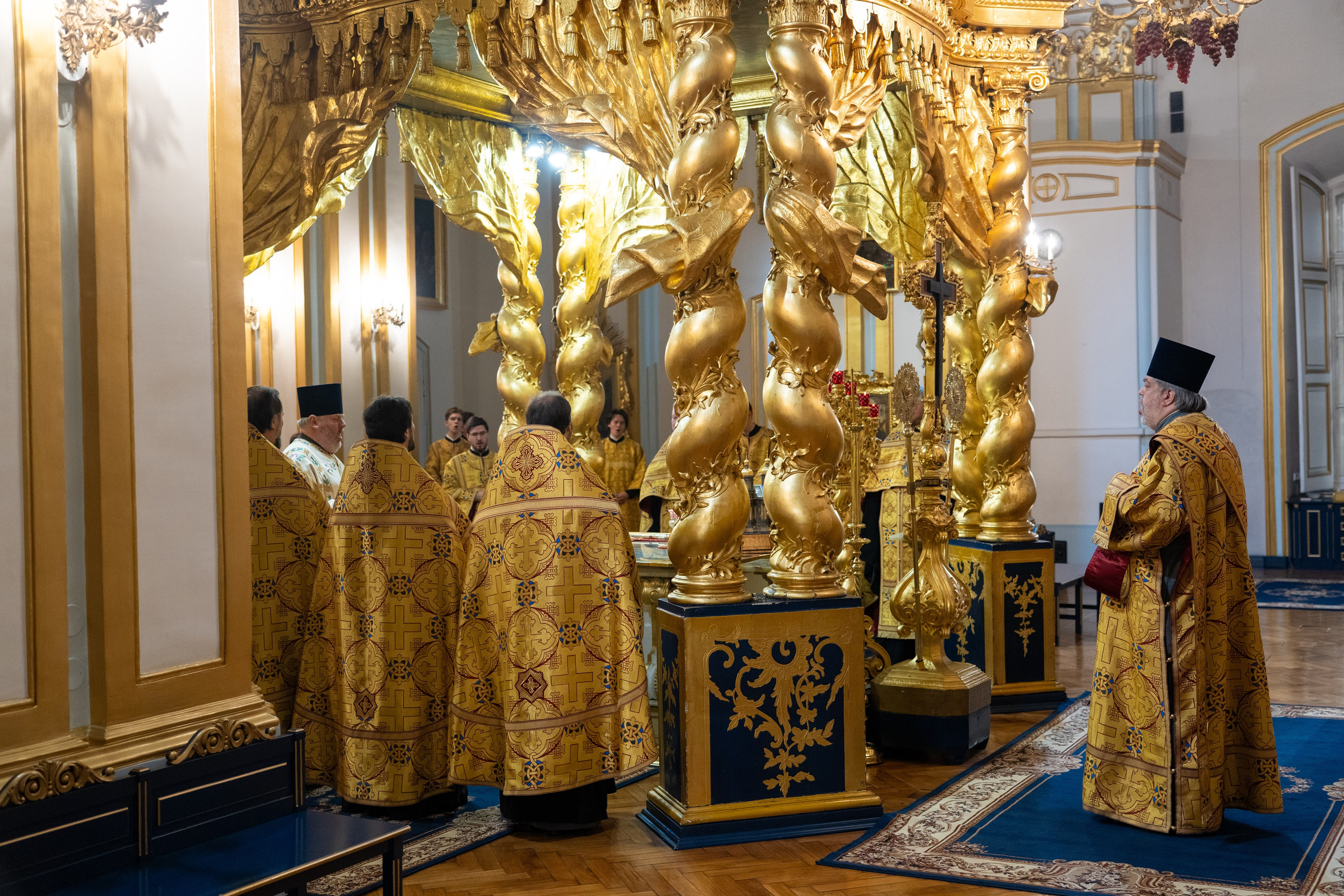 Вечерня. Молебен на Новый год. НИКОЛО-БОГОЯВЛЕНСКИЙ МОРСКОЙ СОБОР
