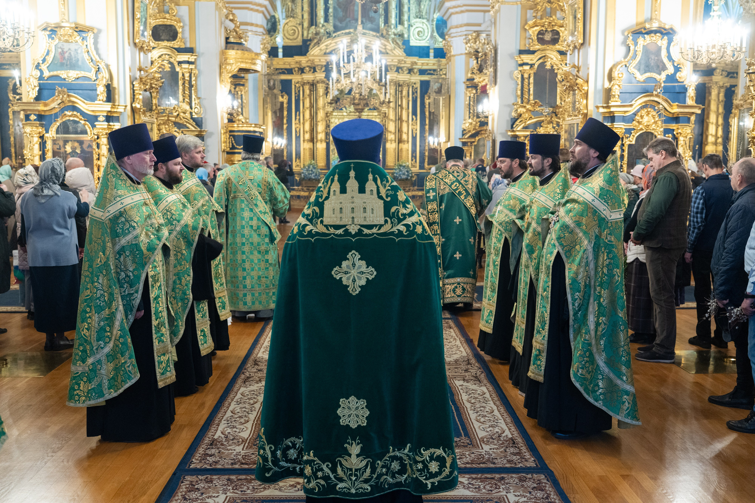 Суббота 6-й седмицы, ваий. Лазарева суббота. Воскрешение прав. Лазаря. НИКОЛО-БОГОЯВЛЕНСКИЙ МОРСКОЙ СОБОР