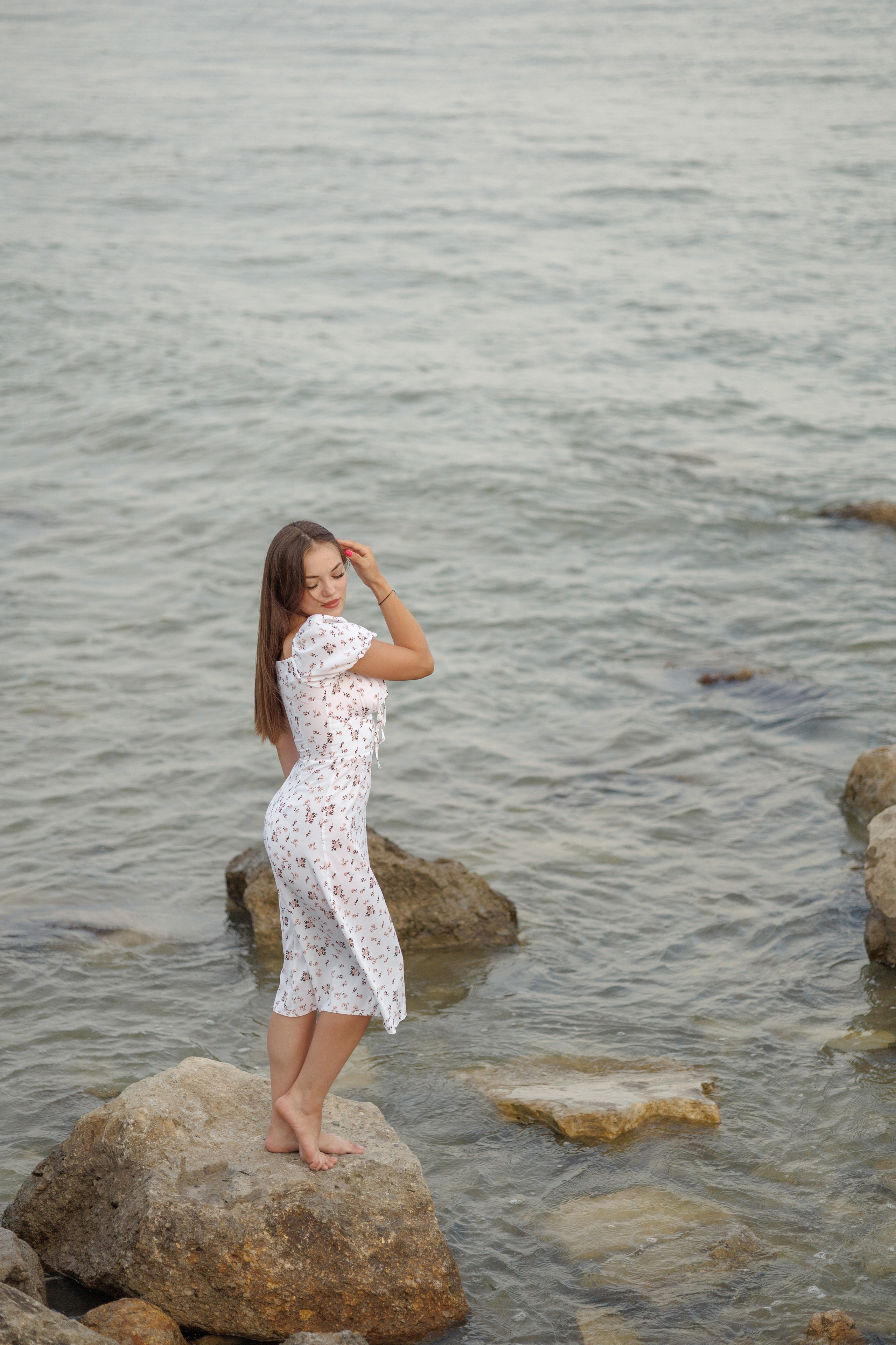 Закат на берегу моря. Семейный и портретный фотограф в Геленджике Любовь Бодрова