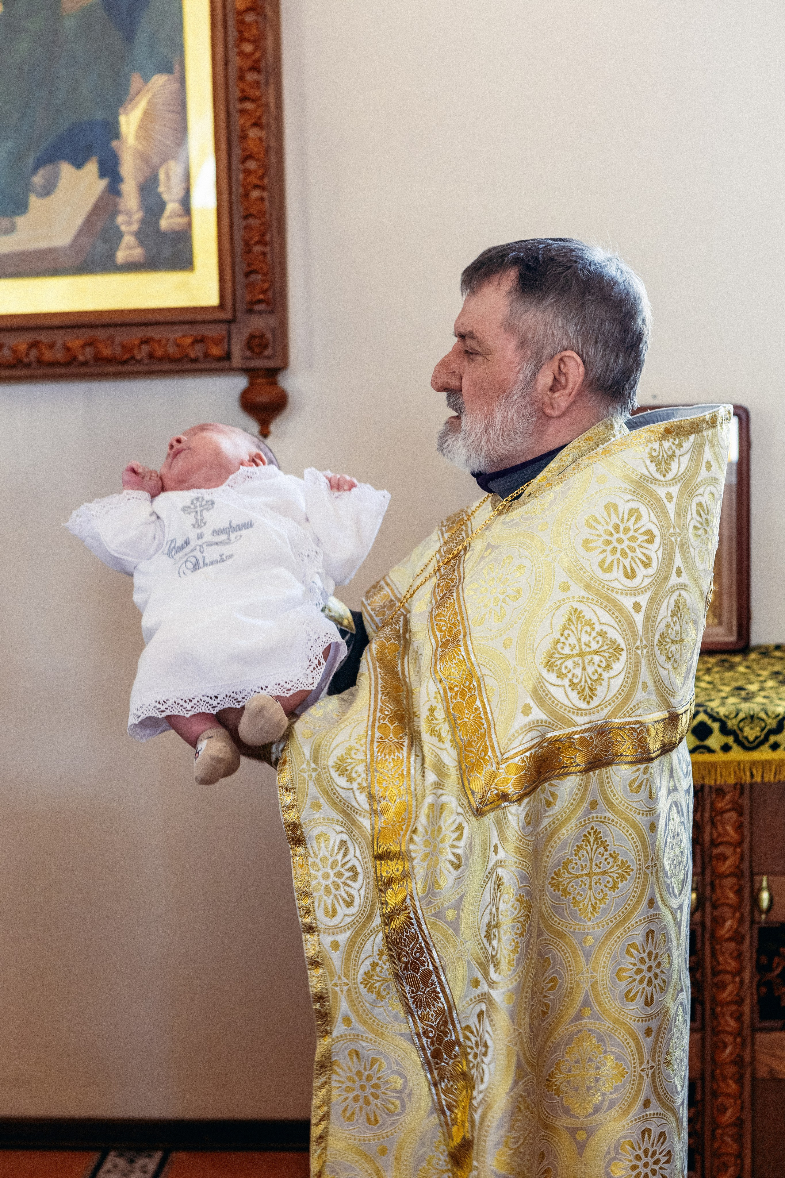 Крещение Артема и Полины. Фотограф в Курске Смирнов Евгений