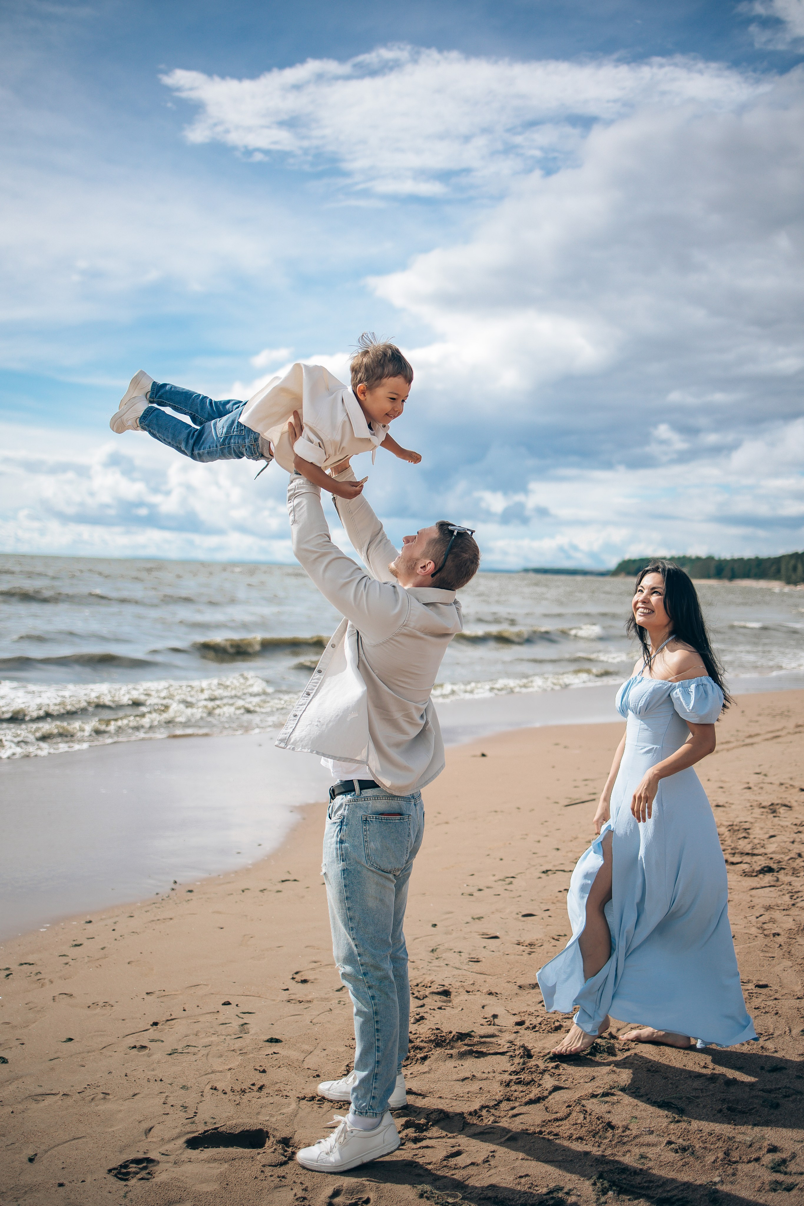 Залив. Фотограф Алена Малинина в Санкт-Петербурге Пушкин Питер СПб Семейные и детские фотосессии