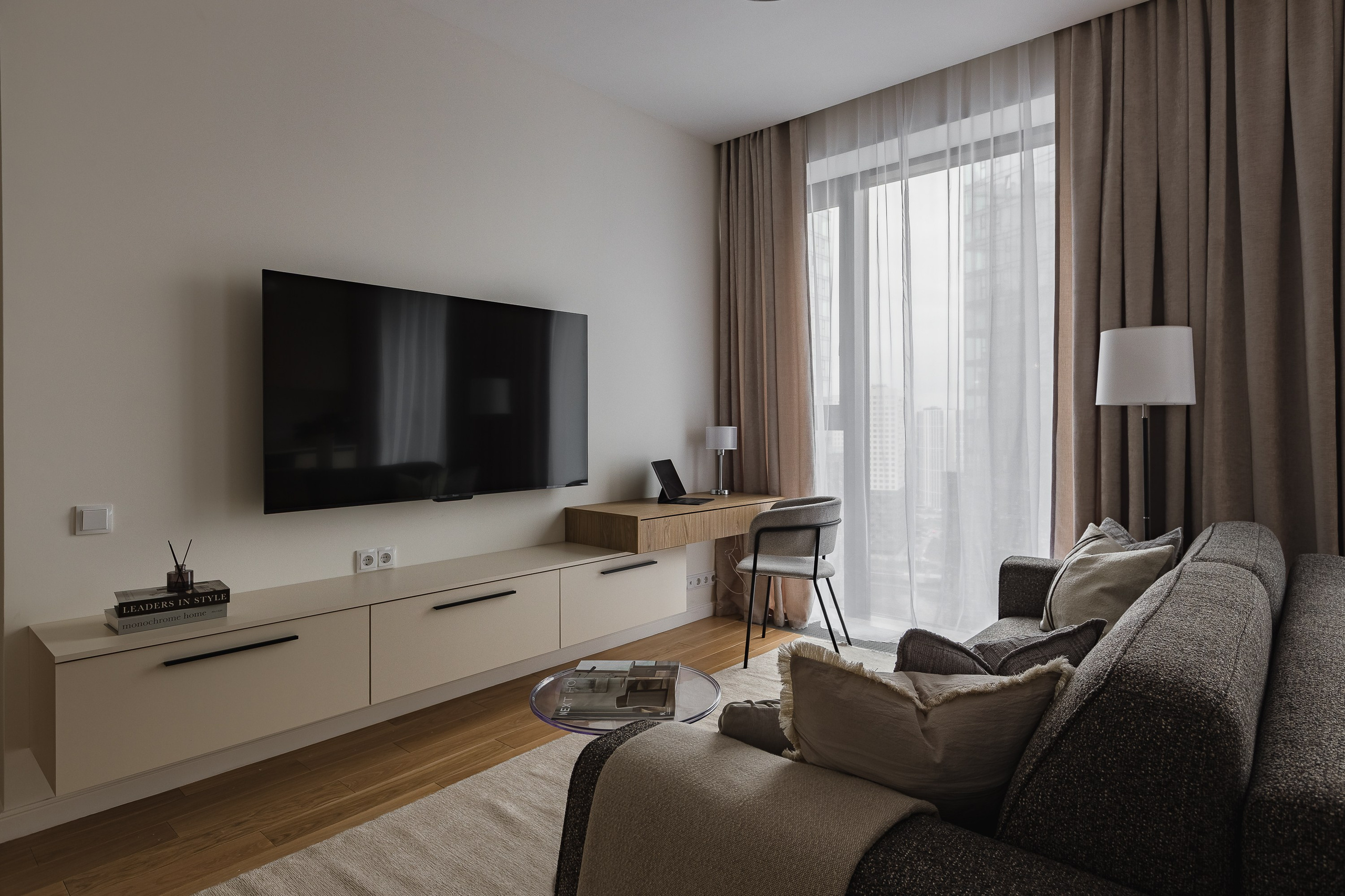 ЖК Левел Причальный. Интерьерный фотограф в Москве Роман Потапов