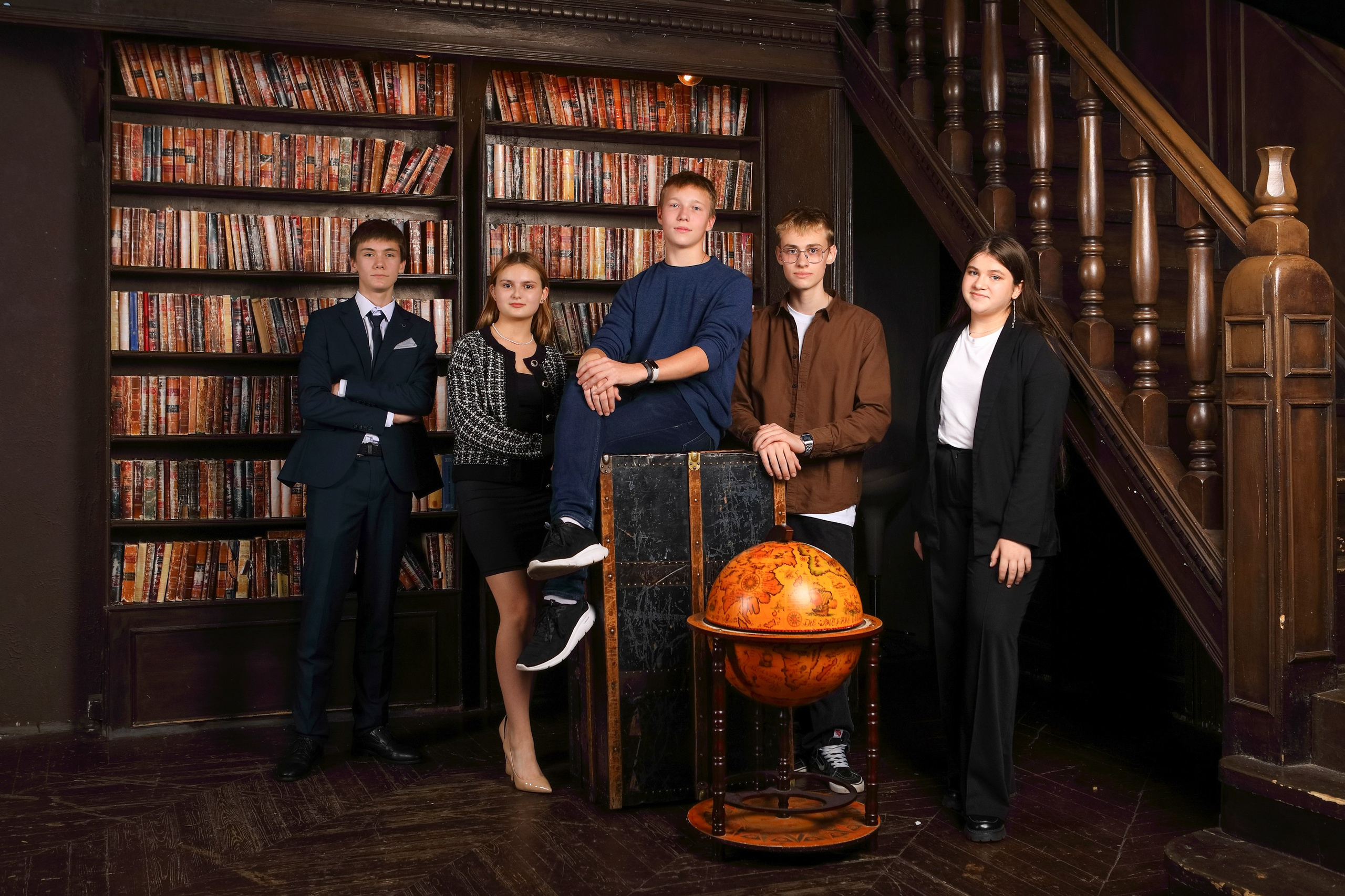 Старшие классы. Съемка в студии. Первенцева Елена. Школьный фотограф в Москве и МО