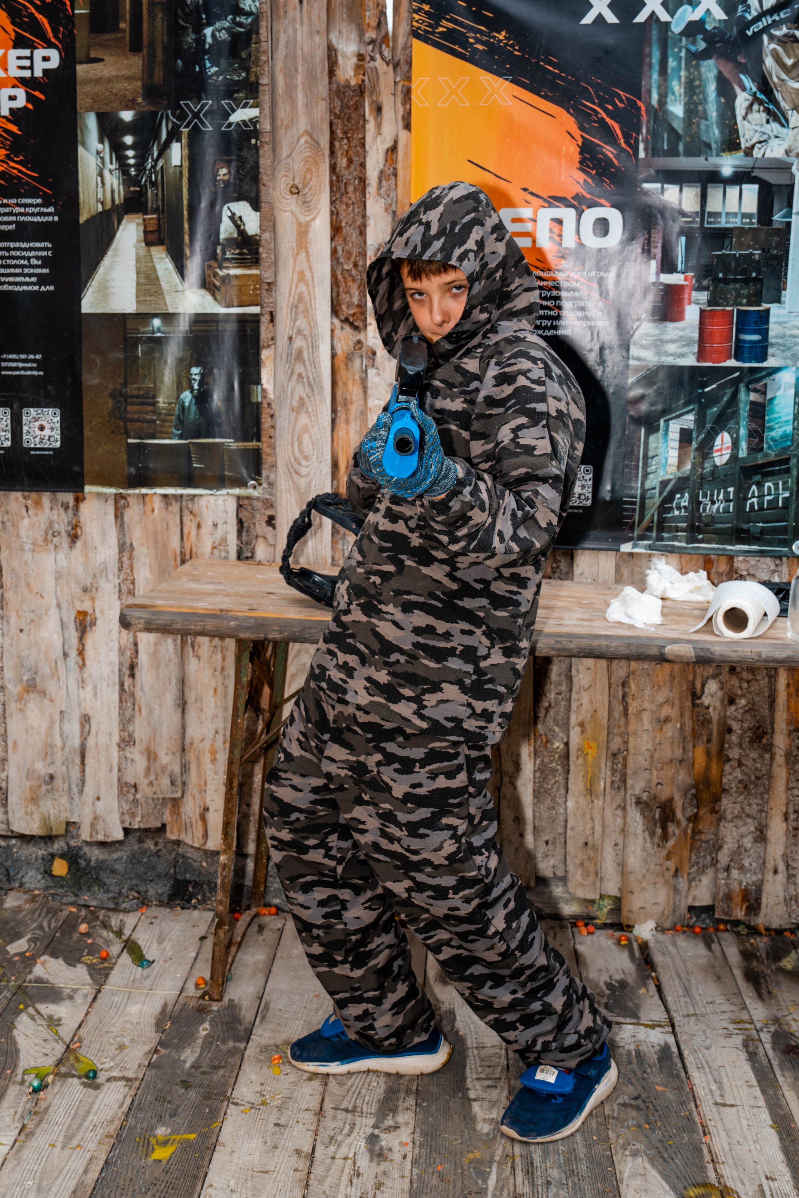 Пейнтбол. Крамер Юлиана детский и семейный фотограф