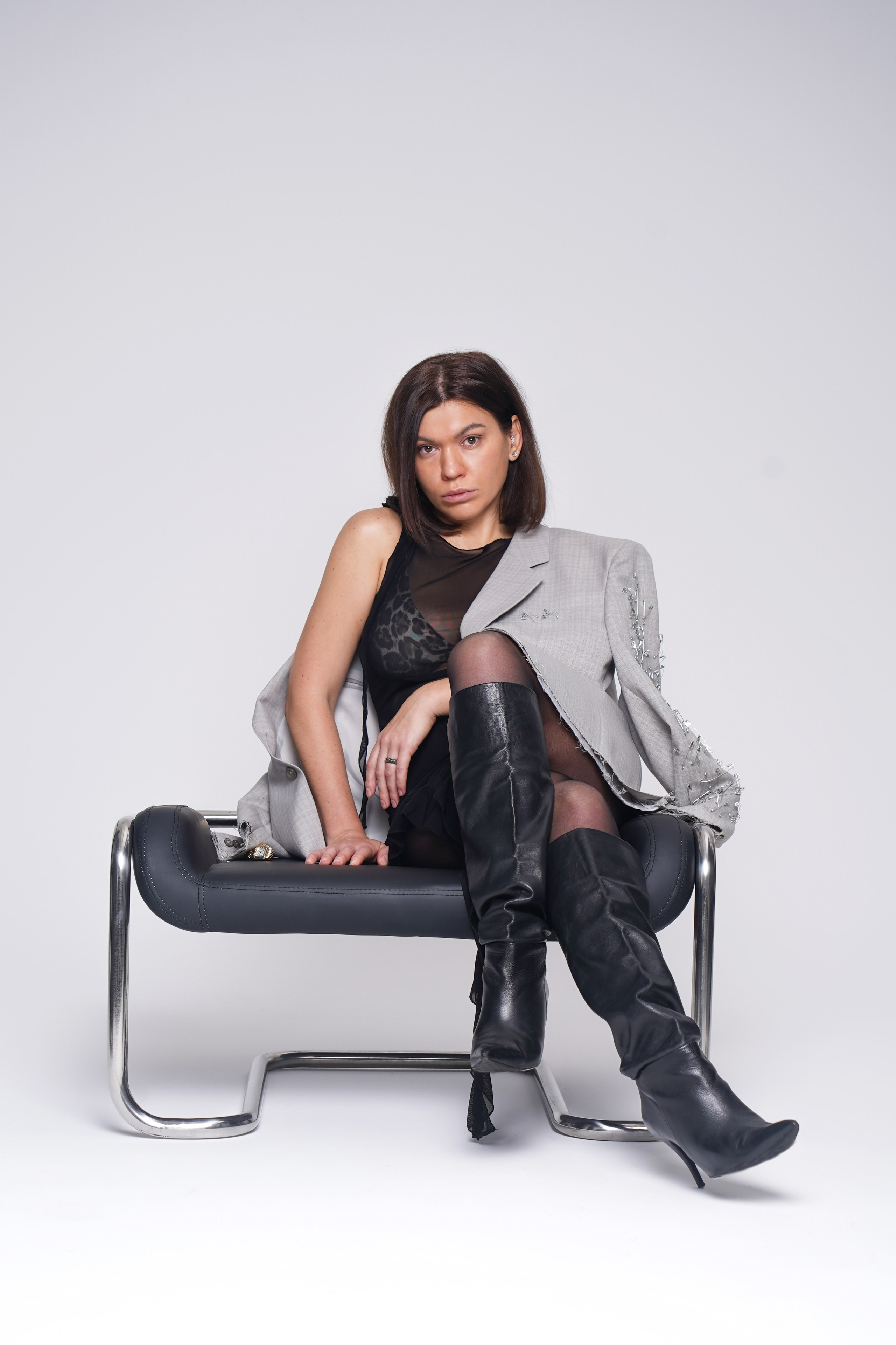 Фото на циклораме. Фотостудия СМЕНА. Анна, фотограф Москва, Зеленоград