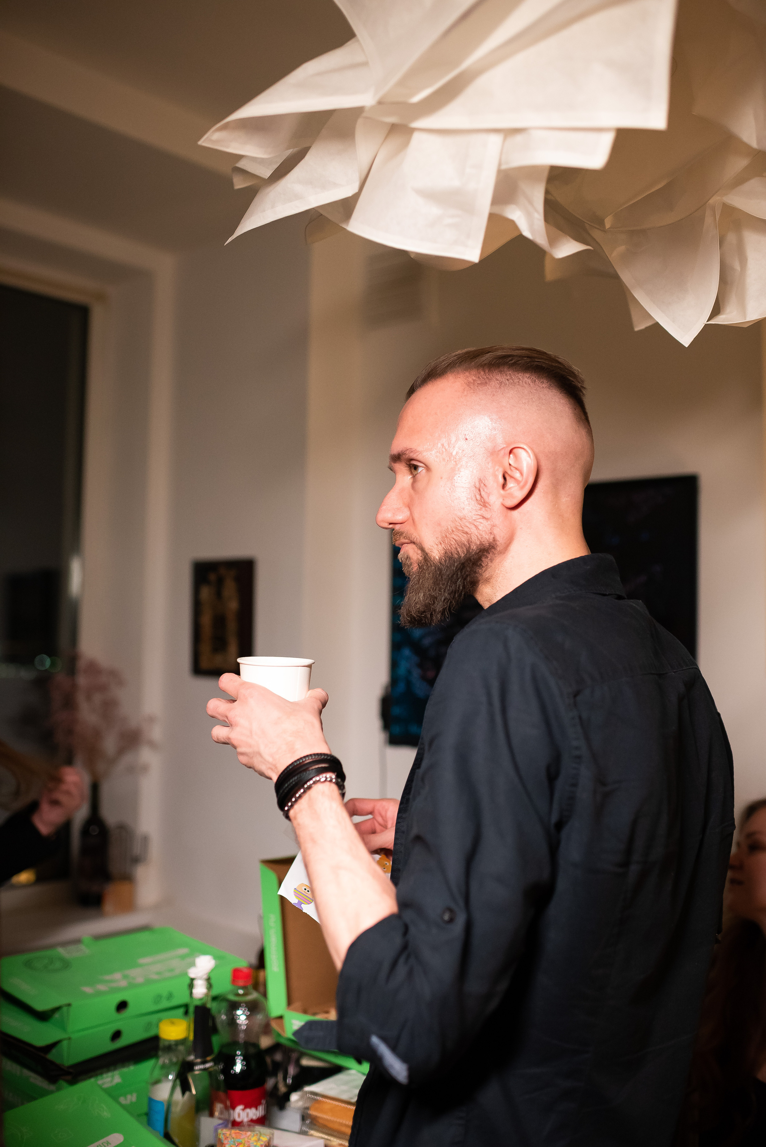 Blackparty дома у Юлии. Репортажный фотограф в Москве Alena Sfotkaet