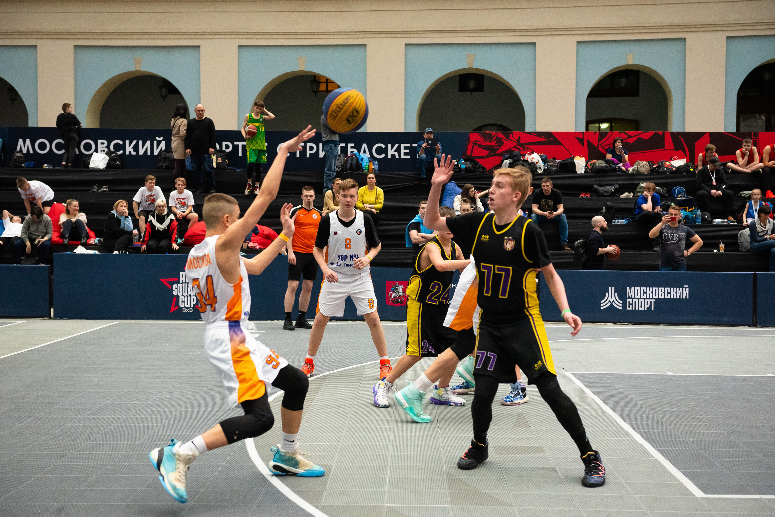 Стритбаскет «Кубок Красной Площади». Репортажный фотограф в Москве Alena Sfotkaet