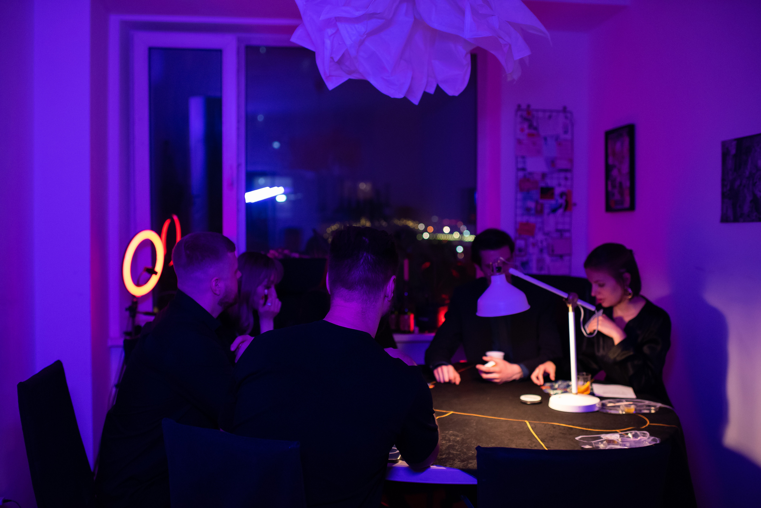 Blackparty дома у Юлии. Репортажный фотограф в Москве Alena Sfotkaet