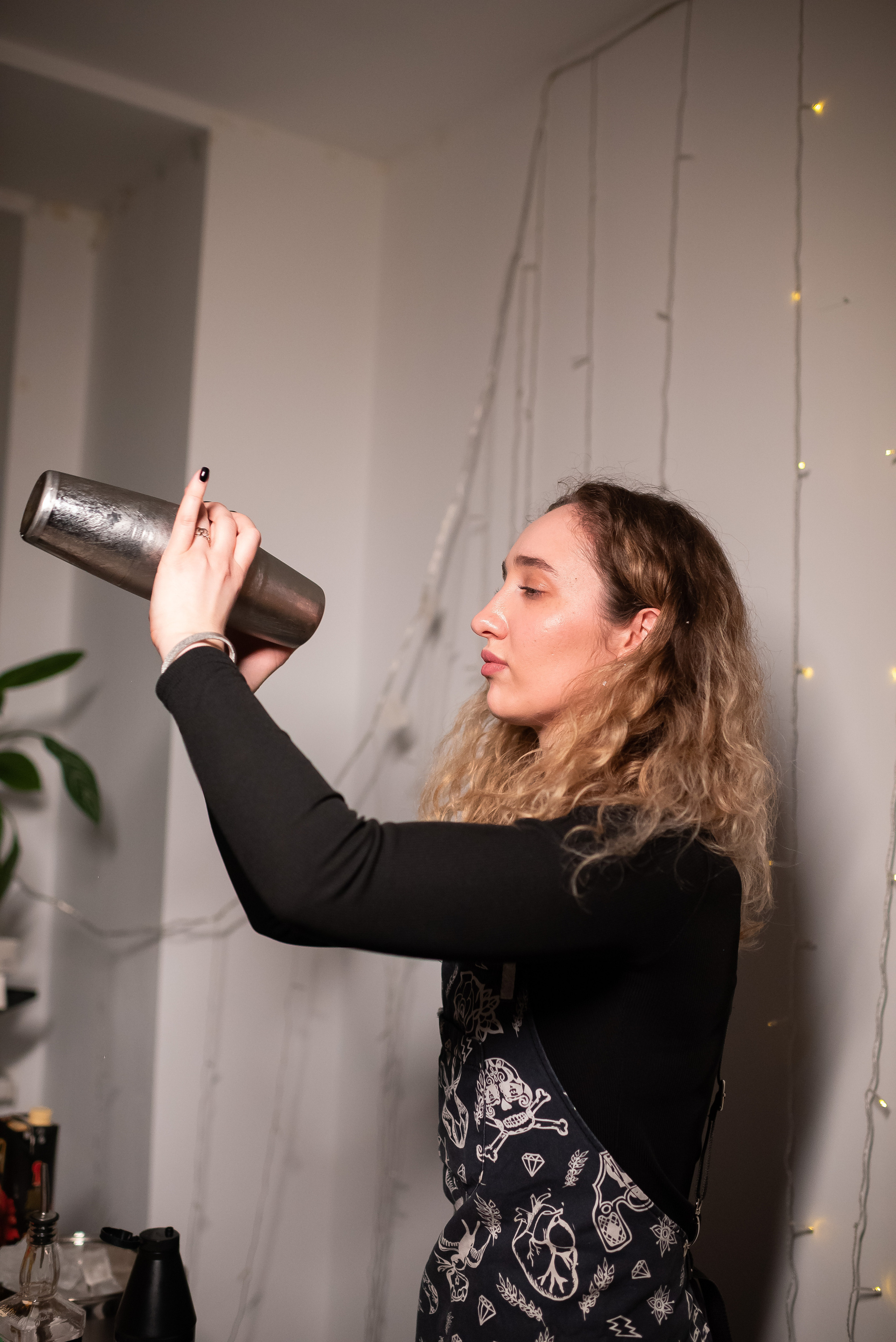 Blackparty дома у Юлии. Репортажный фотограф в Москве Alena Sfotkaet