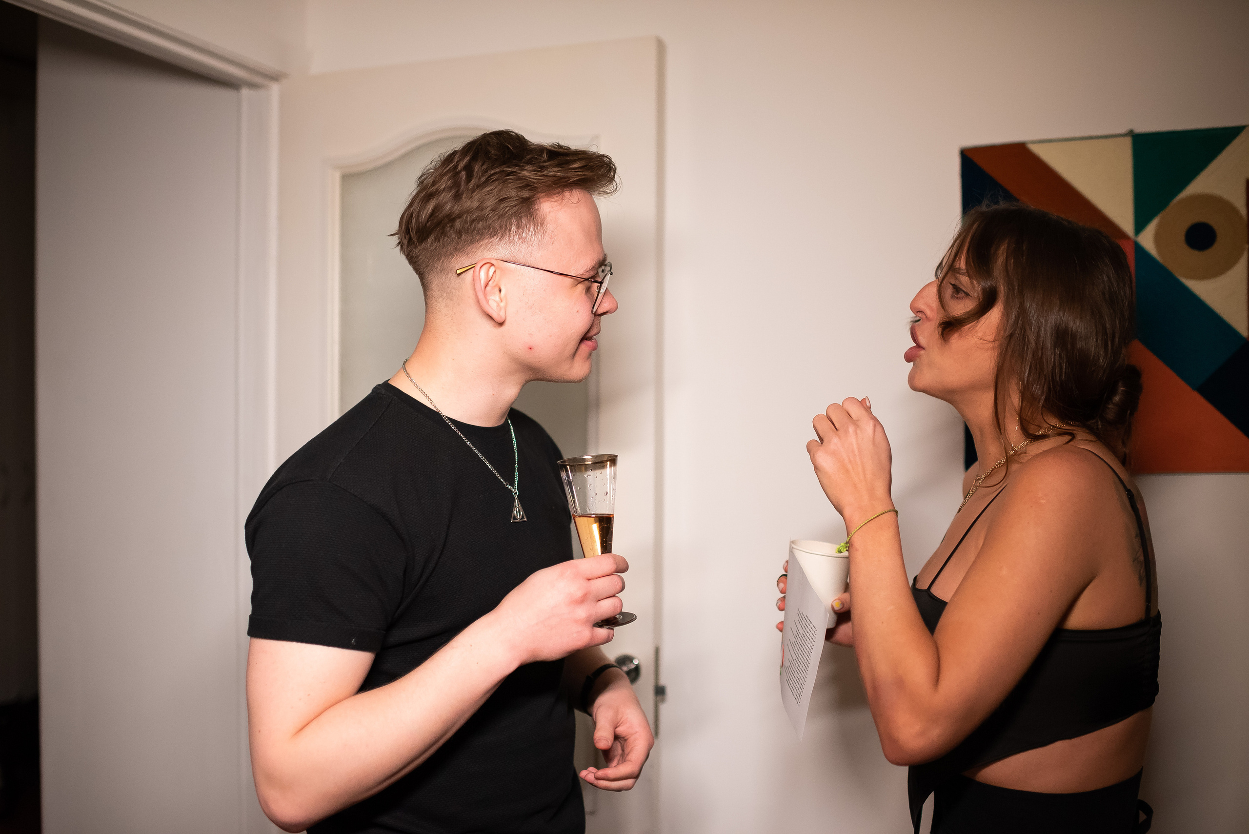 Blackparty дома у Юлии. Репортажный фотограф в Москве Alena Sfotkaet