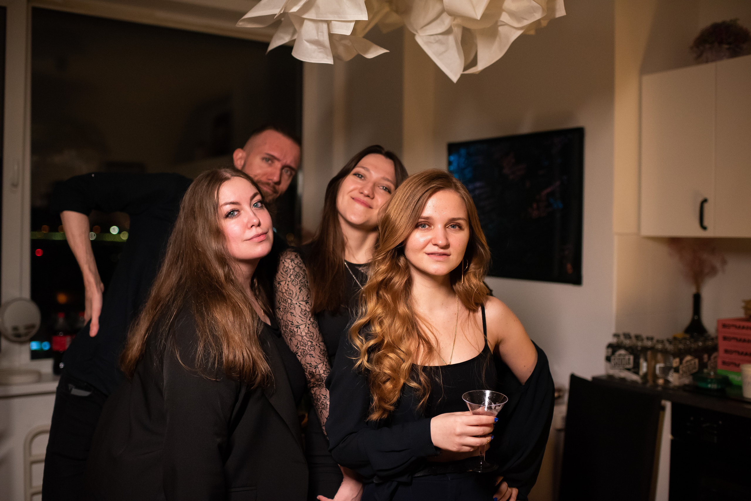 Blackparty дома у Юлии. Репортажный фотограф в Москве Alena Sfotkaet